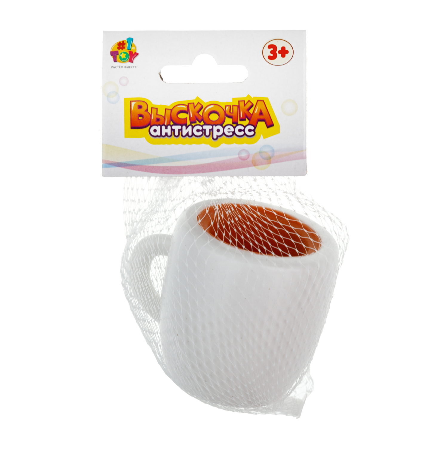 1Toy Жмяка "Выскочка. Собака" 5,5 см, 4 вида в ассортименте