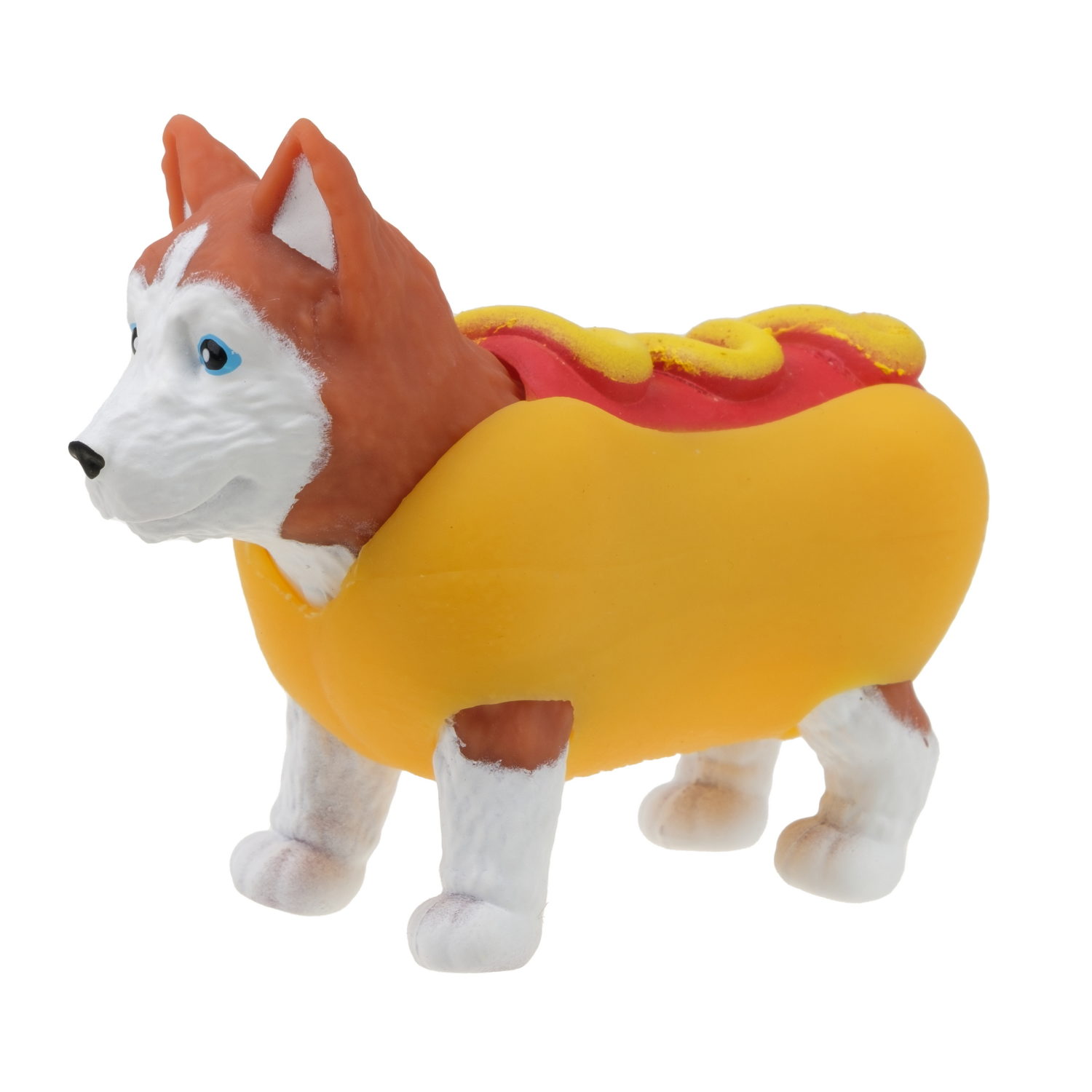 Антистресс игрушка 1TOY Прокачка для собачки серия 3, тянущиеся собачки в костюмчиках, 14 видов, пакет с окном