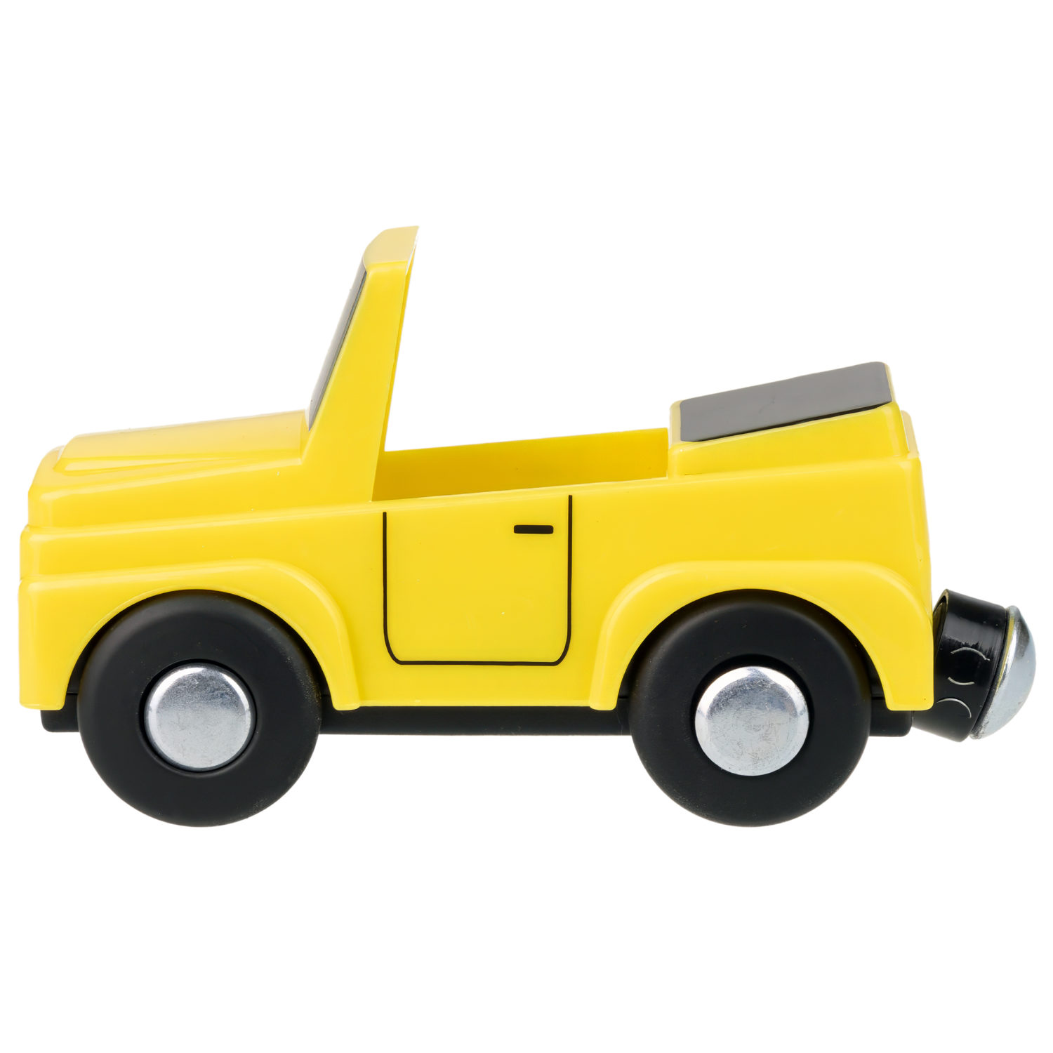 Деревянная железная дорога 1TOY GOODOK с электропоездом на пульте управления, 49 элементов