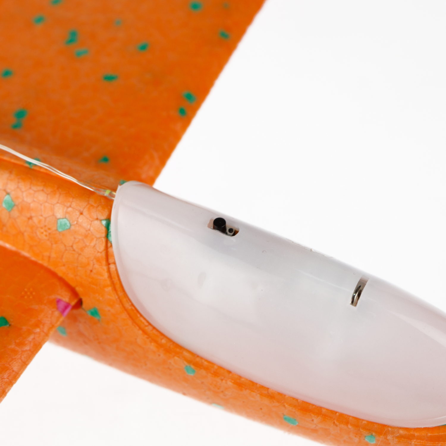 Игрушка глайдер 1TOY Т15218 из пенопласта, свет кабины, 46х47,5см