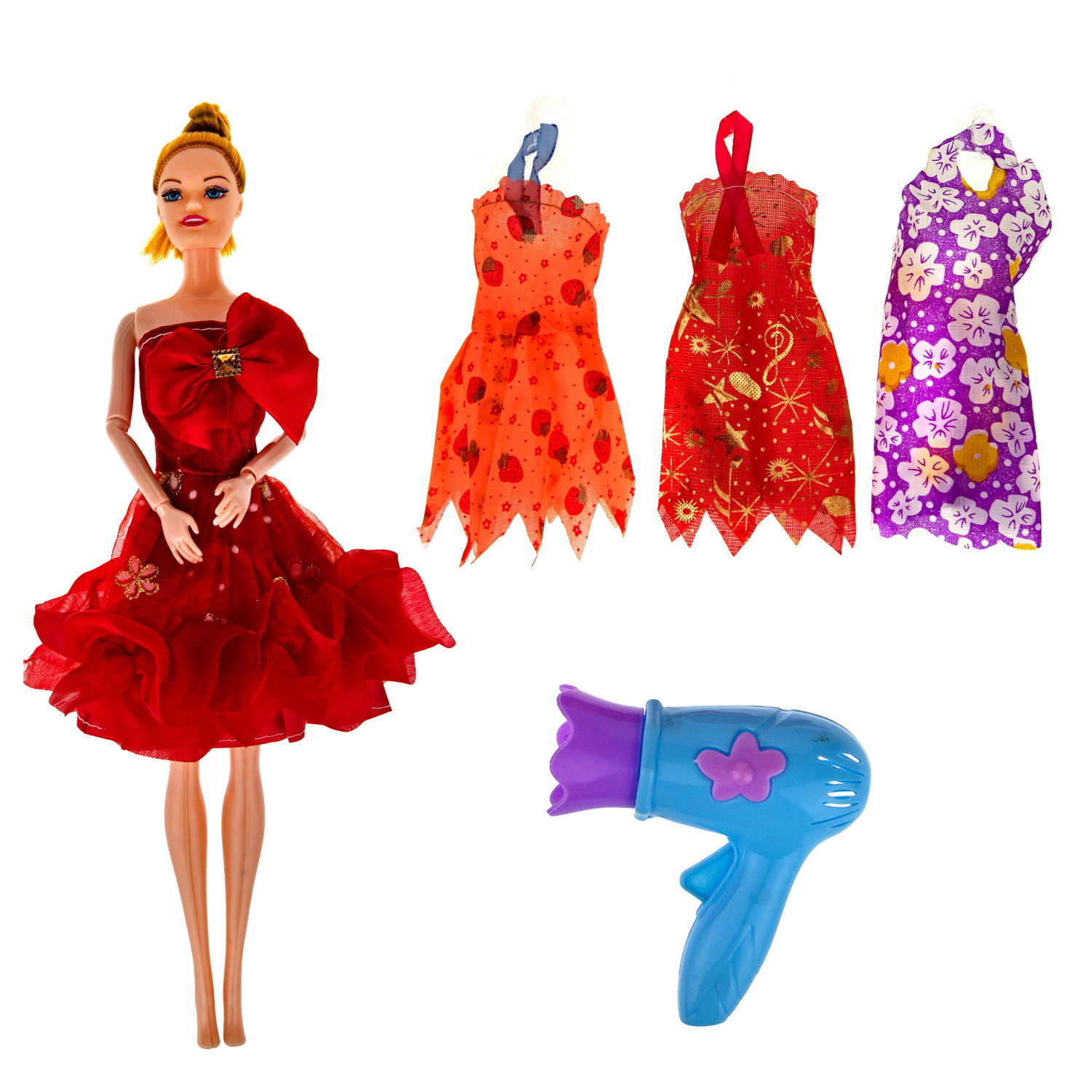 Кукла 29см с аксесс., в кор.18*4,5*32 см