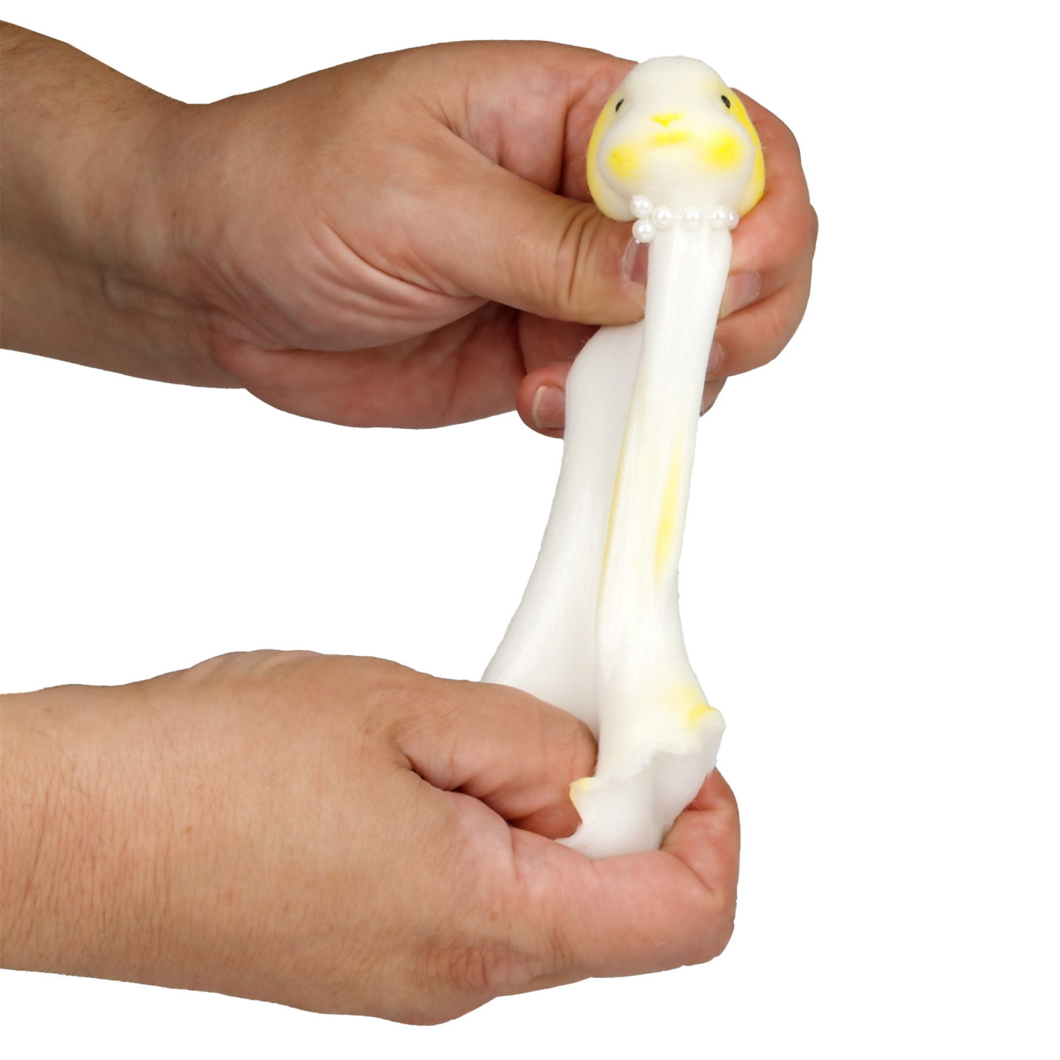 Таба сквиш 1TOY Крутой замес Пушок кролик, 8х6х4 см