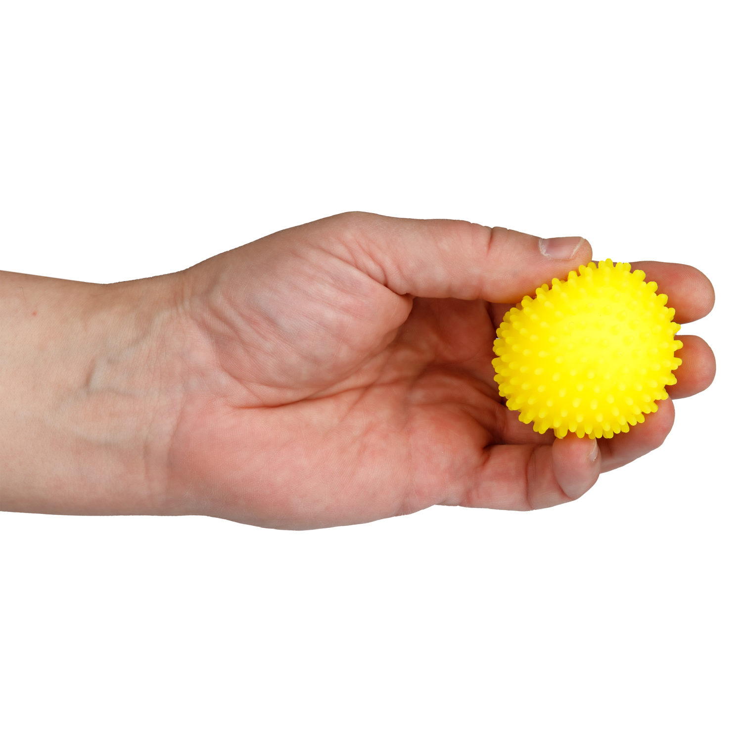 Игрушка-антистресс для рук 1TOY Крутой замес Колючка, желтая, 5 см