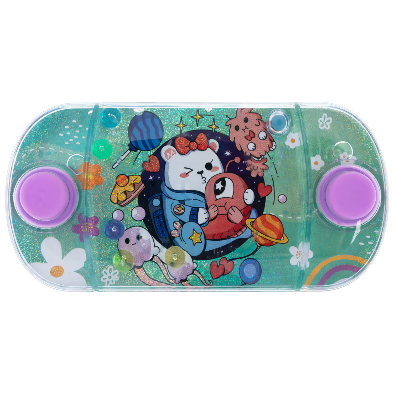 1TOY Игра с водой Забрось мячики Мишка аниме, 3 вида в ассортименте