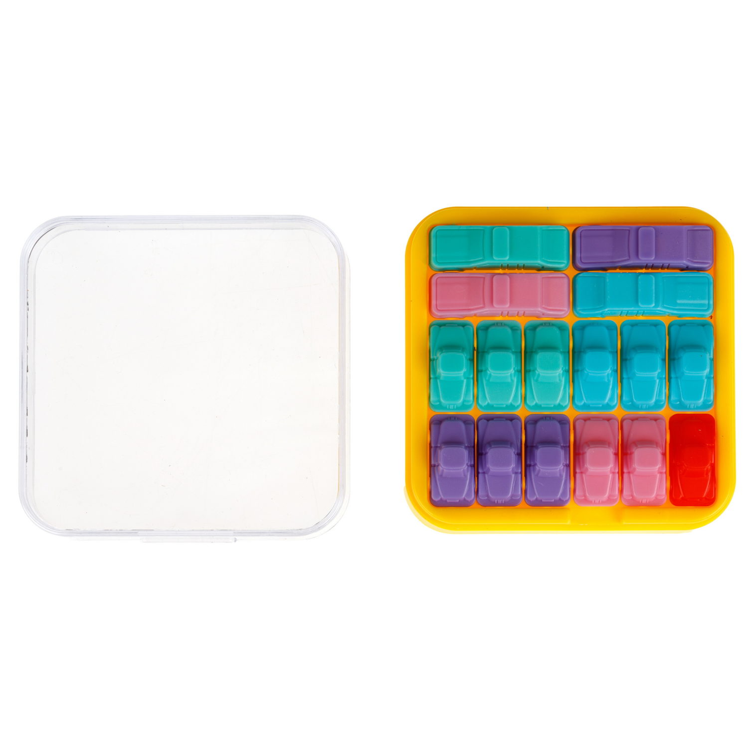 Настольная игра 1TOY Настольная игра IQ Автопарк 8,6х8,6х2,9 см