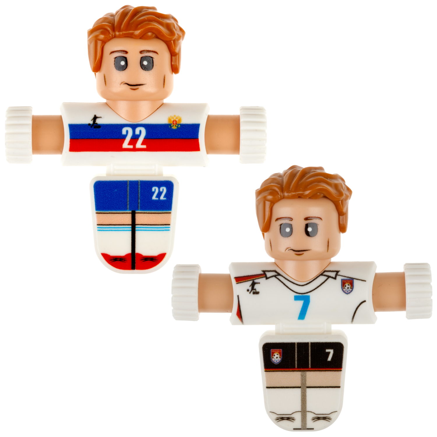 Фиджетбол 1TOY Легенды футбола, настольный футбол Матч Россия - Англия