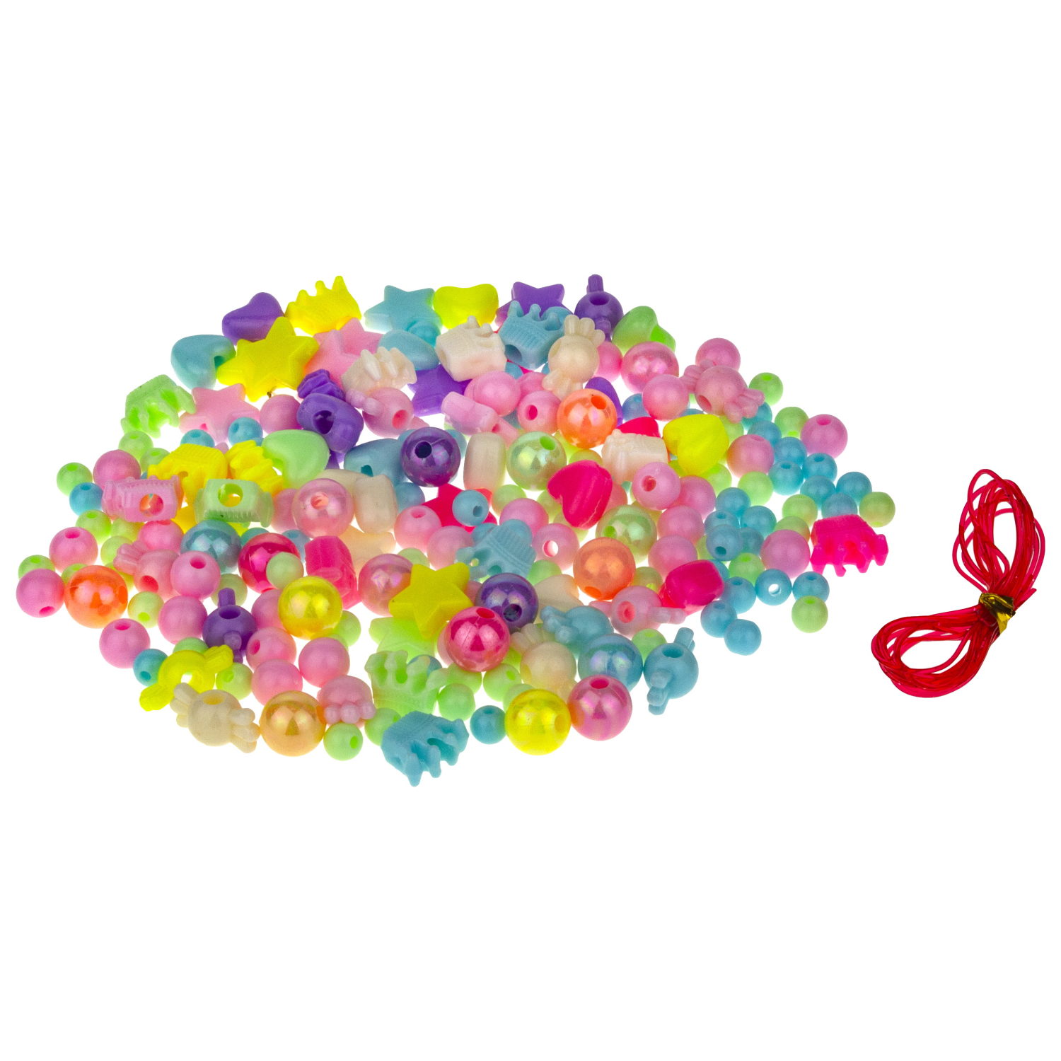 1TOY набор бусин "Bijou DIY" Единорог, 230 бусин