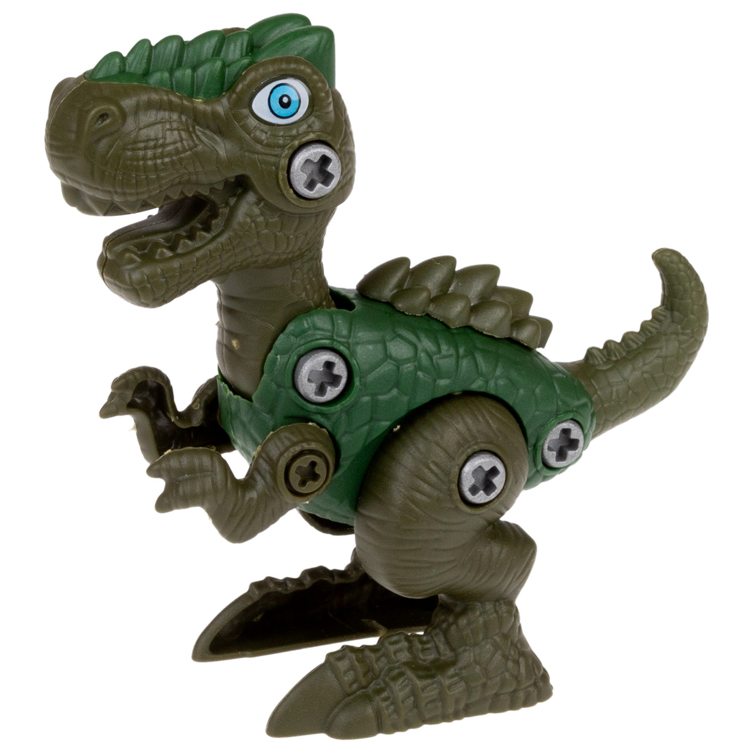 Конструктор 1TOY Динопарк "Клетка с динозавром", с отверткой, винтовой