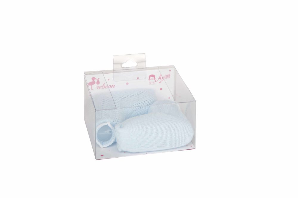 Arias Носочки для кукол 40-45 см, голубые, Испания