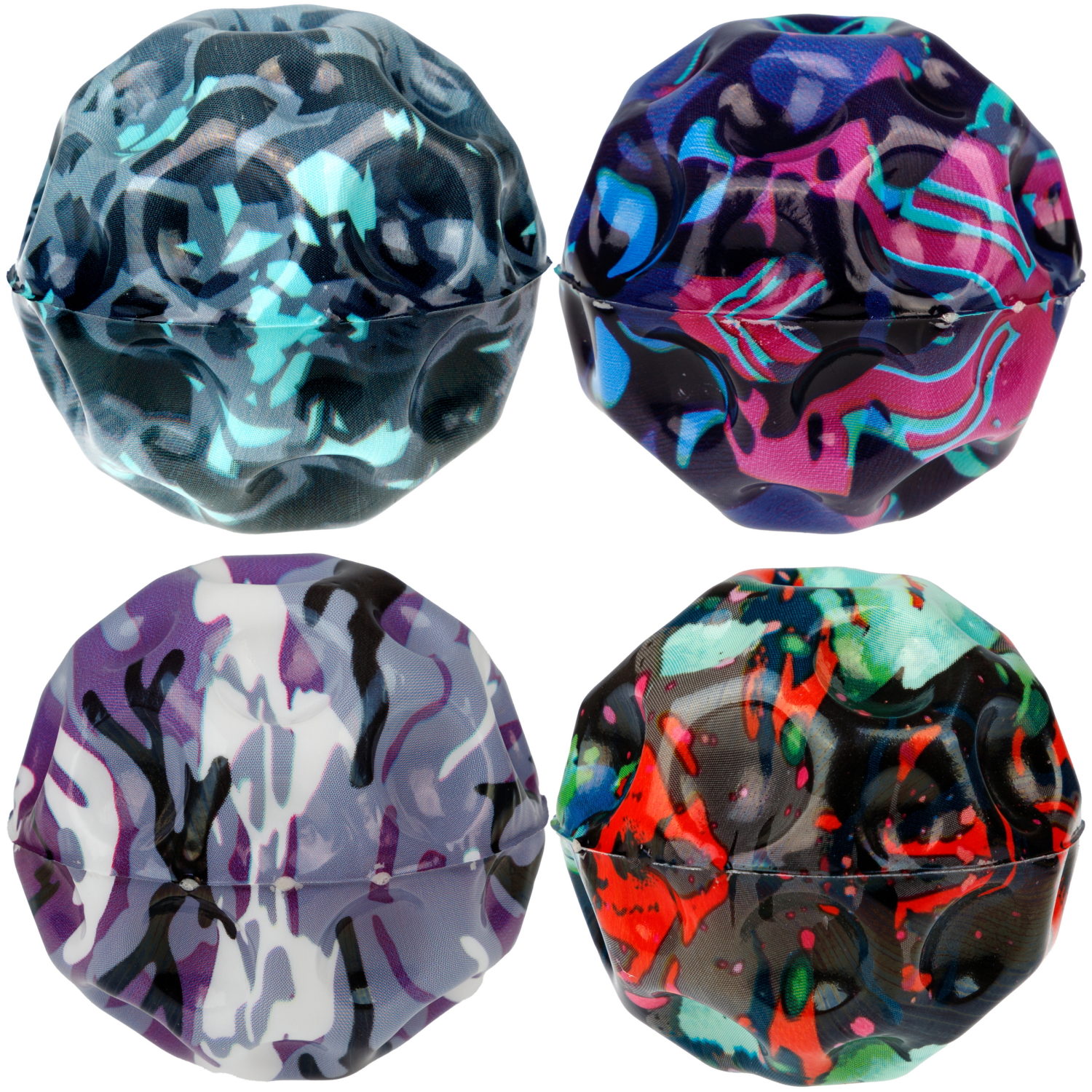 Мяч 1TOY Крутой замес Moon Ball космос, 6 см, 4 цвета в ассортименте