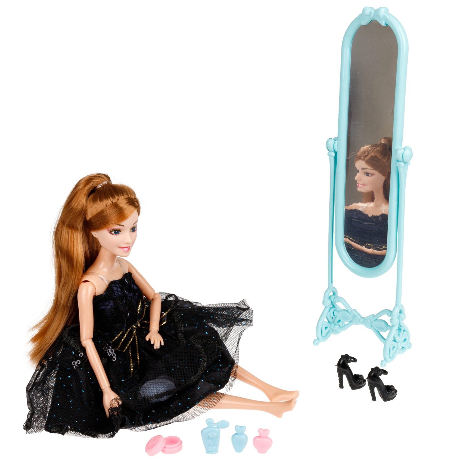 Кукла Alisa Red Carpet в чёрном платье, с аксессурами, 29 см