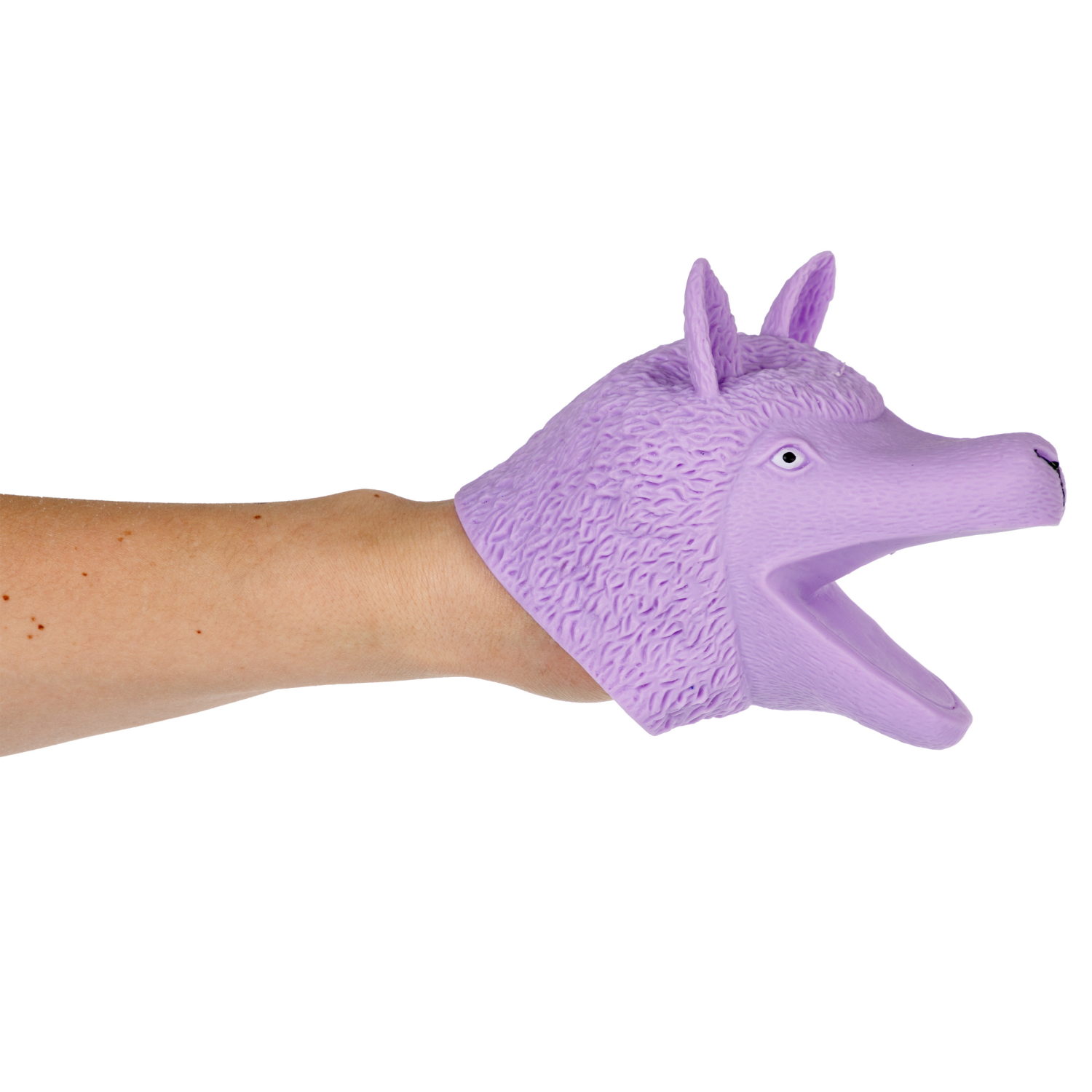 1toy Зверуки большие на руку "Лама", 2 вида в ассортименте