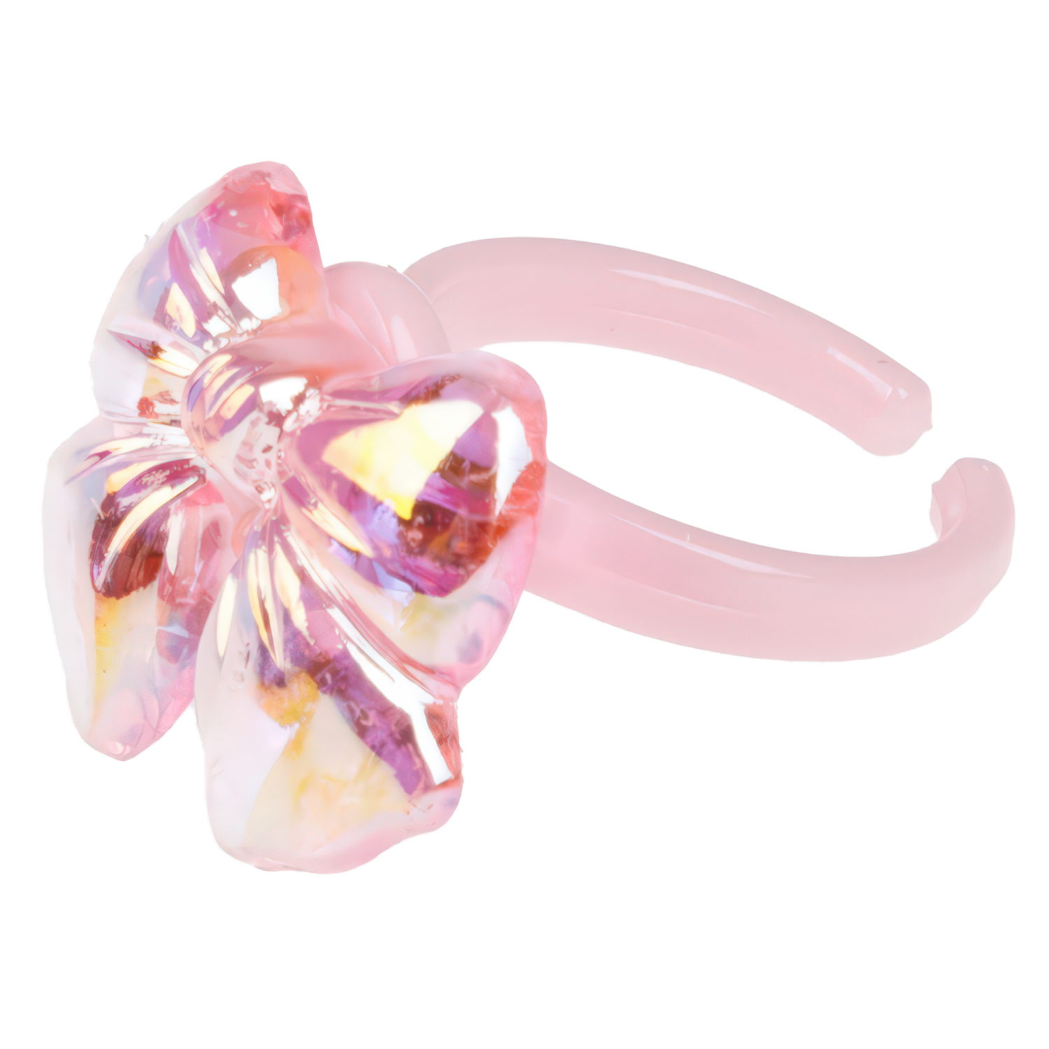 Lukky Diamond Лак для ногтей peel-off Конфетти с колечком,4,5 мл,с ароматом, розовый