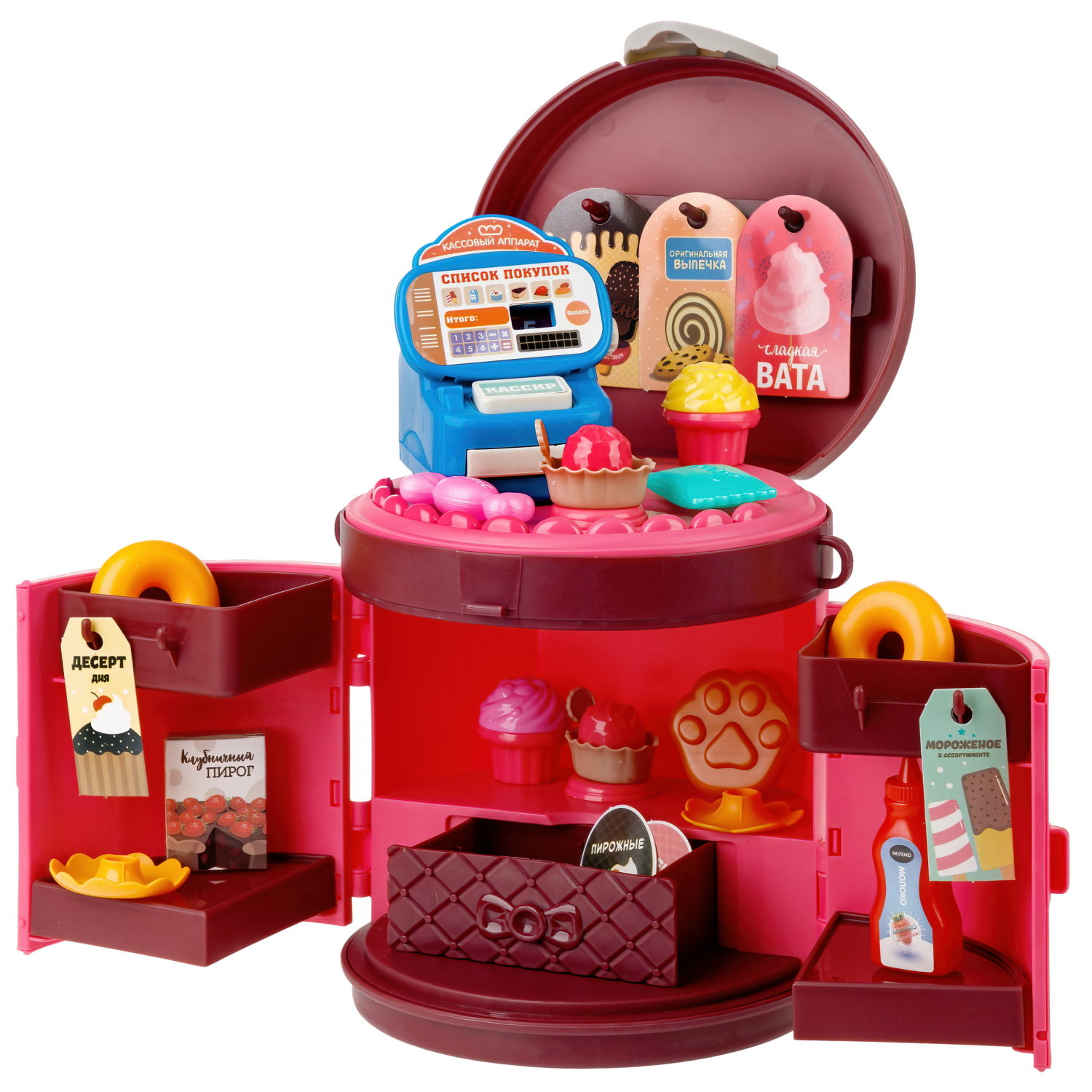 1TOY Модный стиль  "Кондитер" игровой набор в сумке, 28 предметов