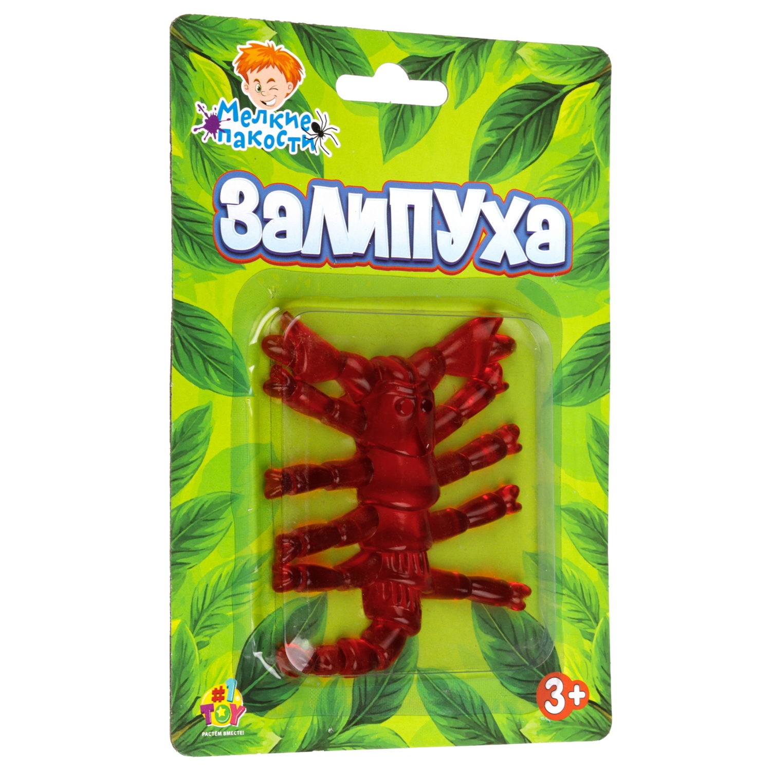 Жмяка липучая 1TOY Залипуха Скорпион, лизун 