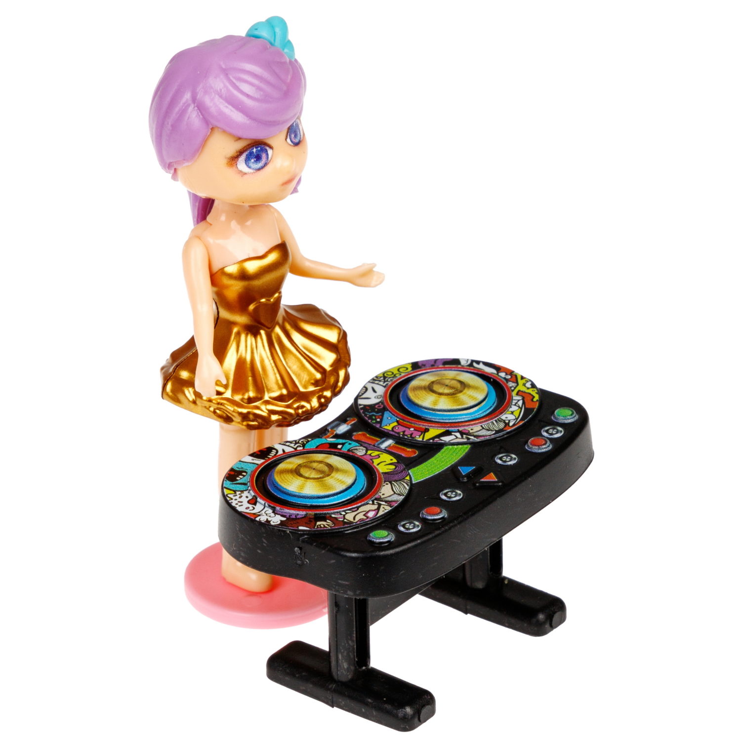 Кукла 1TOY K-POP Girls band с музыкальными инструментами, 30 видов в ассортименте