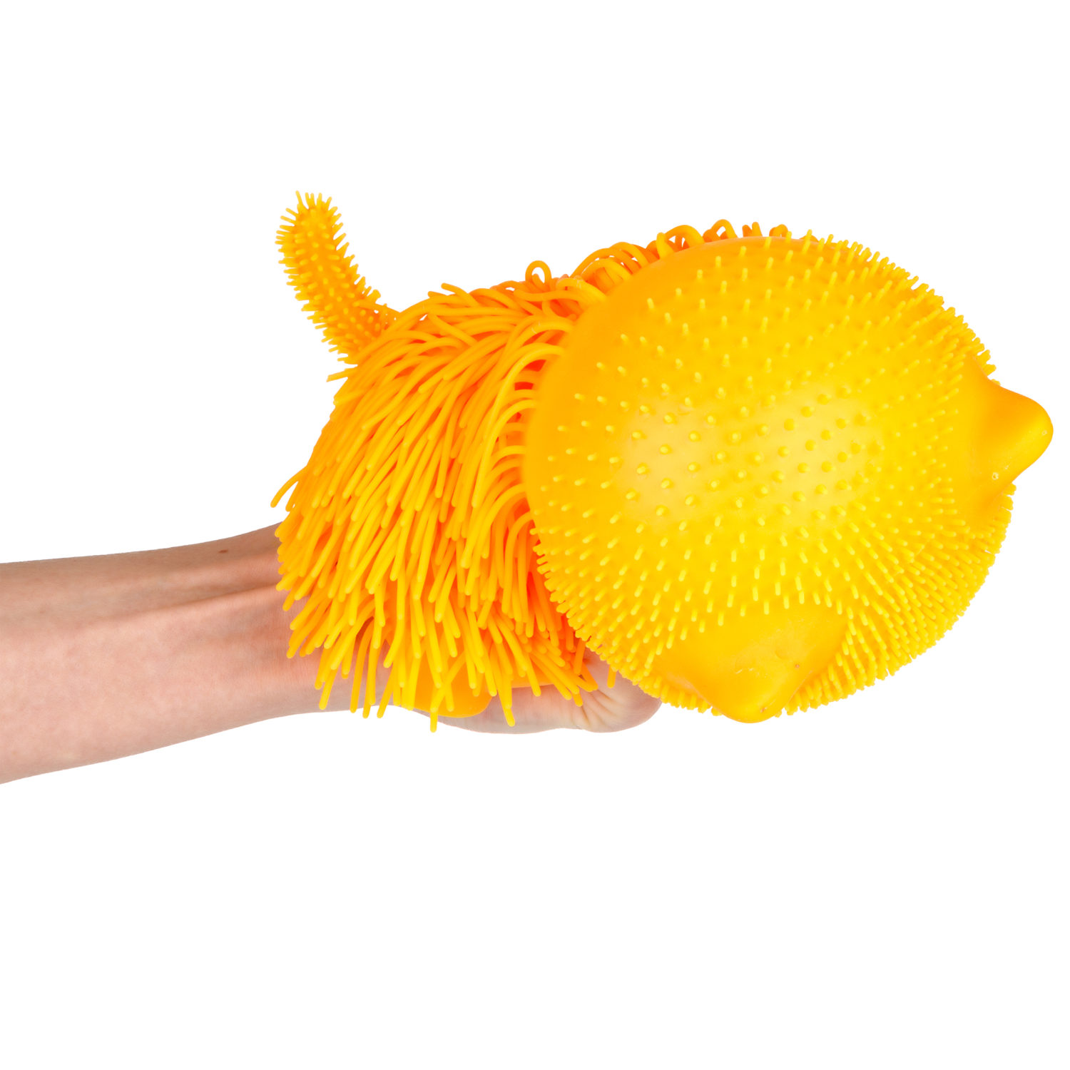 Игрушка-антистресс для рук 1toy Йо-Ёжики, "Кот" 20 см, 4 цвета в ассортименте