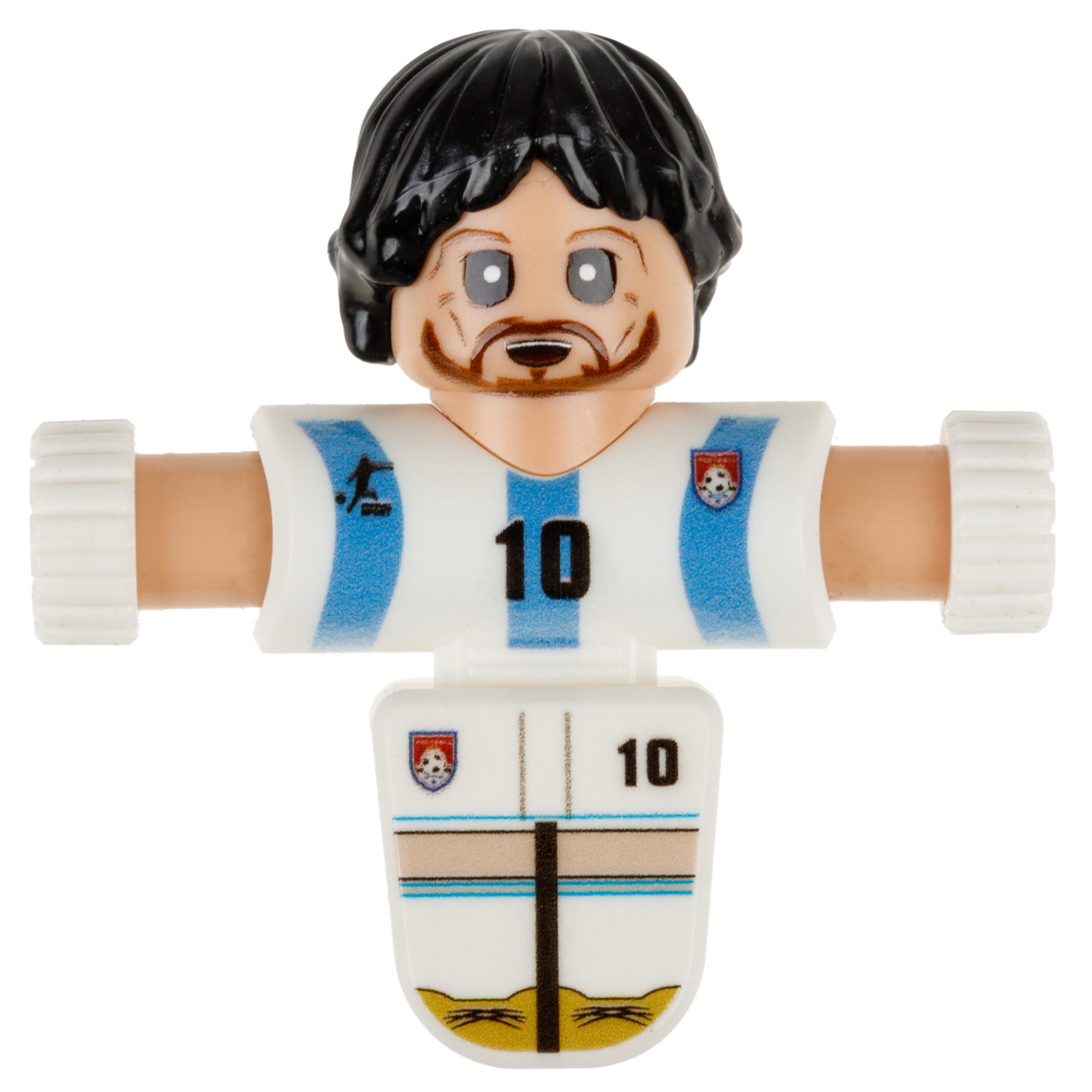 Фиджетбол 1TOY Легенды футбола, настольный футбол Матч Аргентина - Бразилия