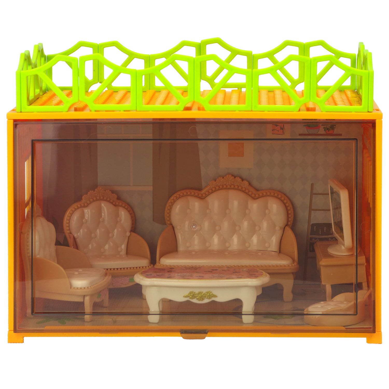 Игровой набор 1TOY Мой маленький мир Гостиная, 12х19х15