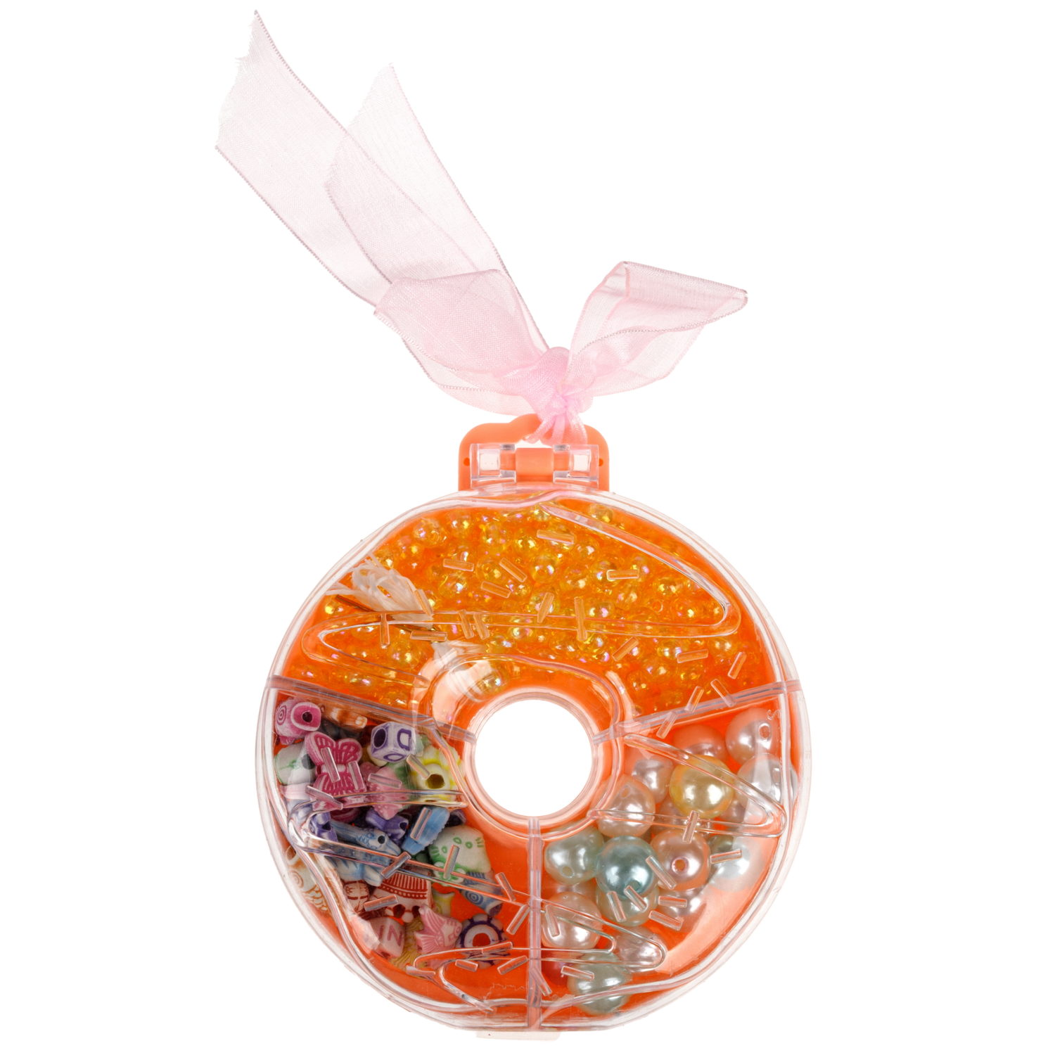 Игровой набор для создания украшений в упаковке пончик, в ассортименте