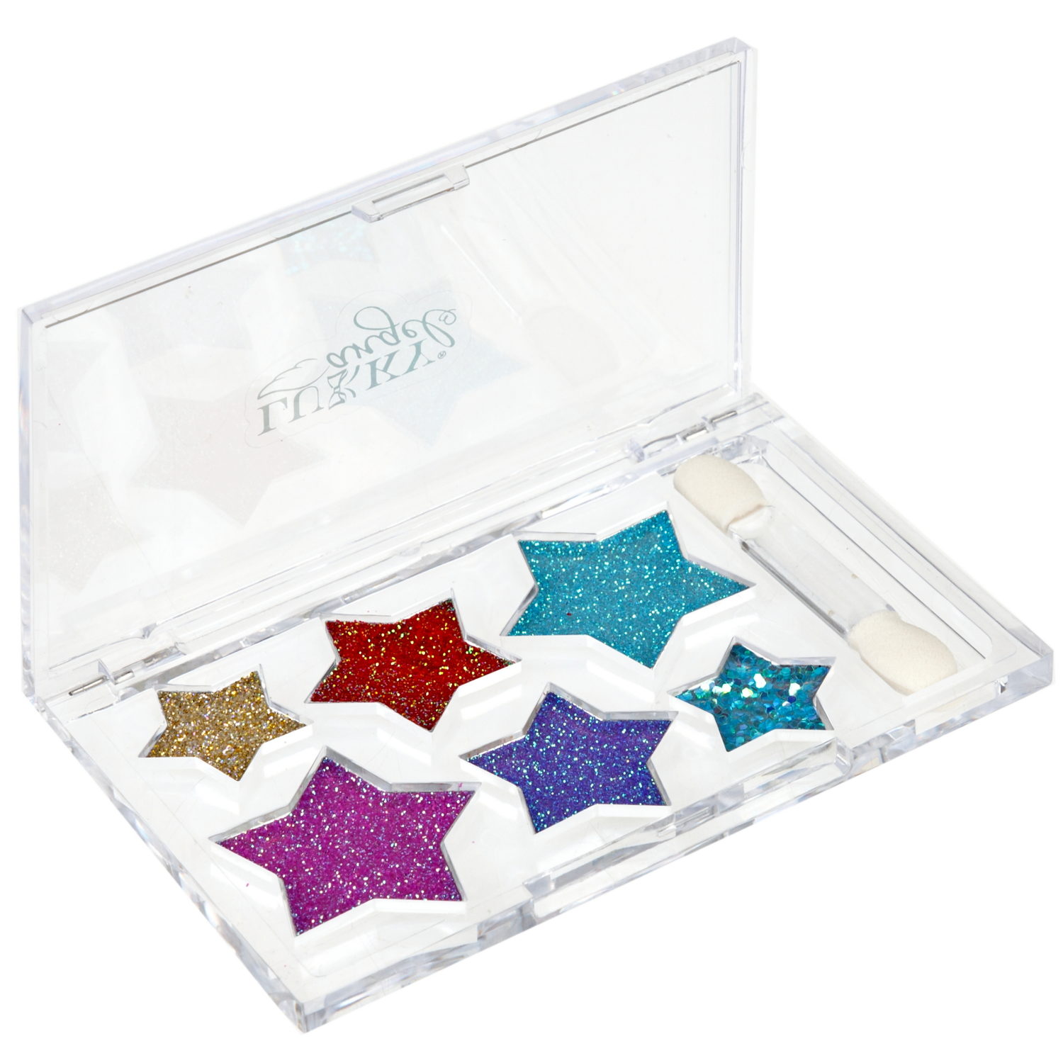 Палетка крем-теней для век детских Lukky Angel, «Звездочки», 6 цветов, 5,4 г