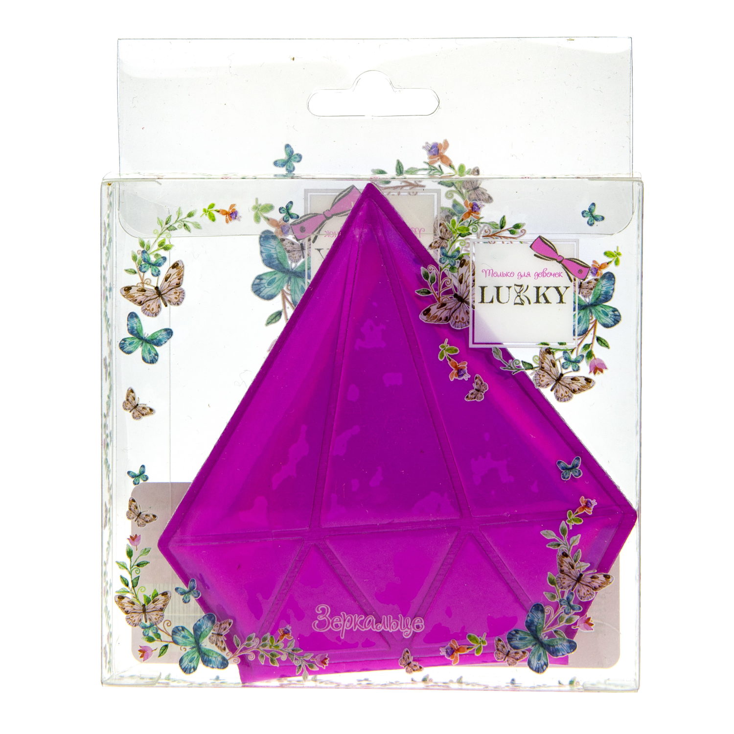 Lukky зеркальце карманное "Кристалл"