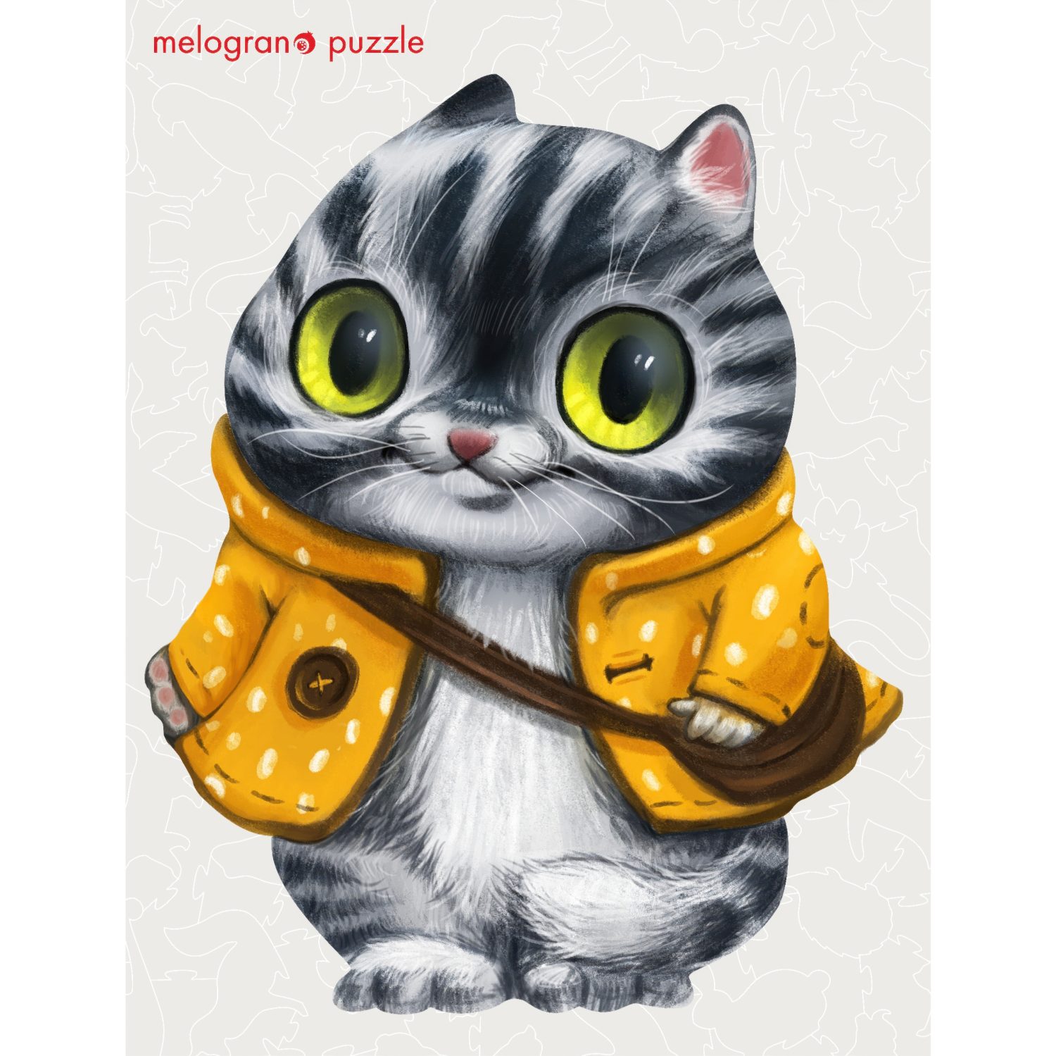 Пазлы Collection Animals Кот в курточке, 53 детали