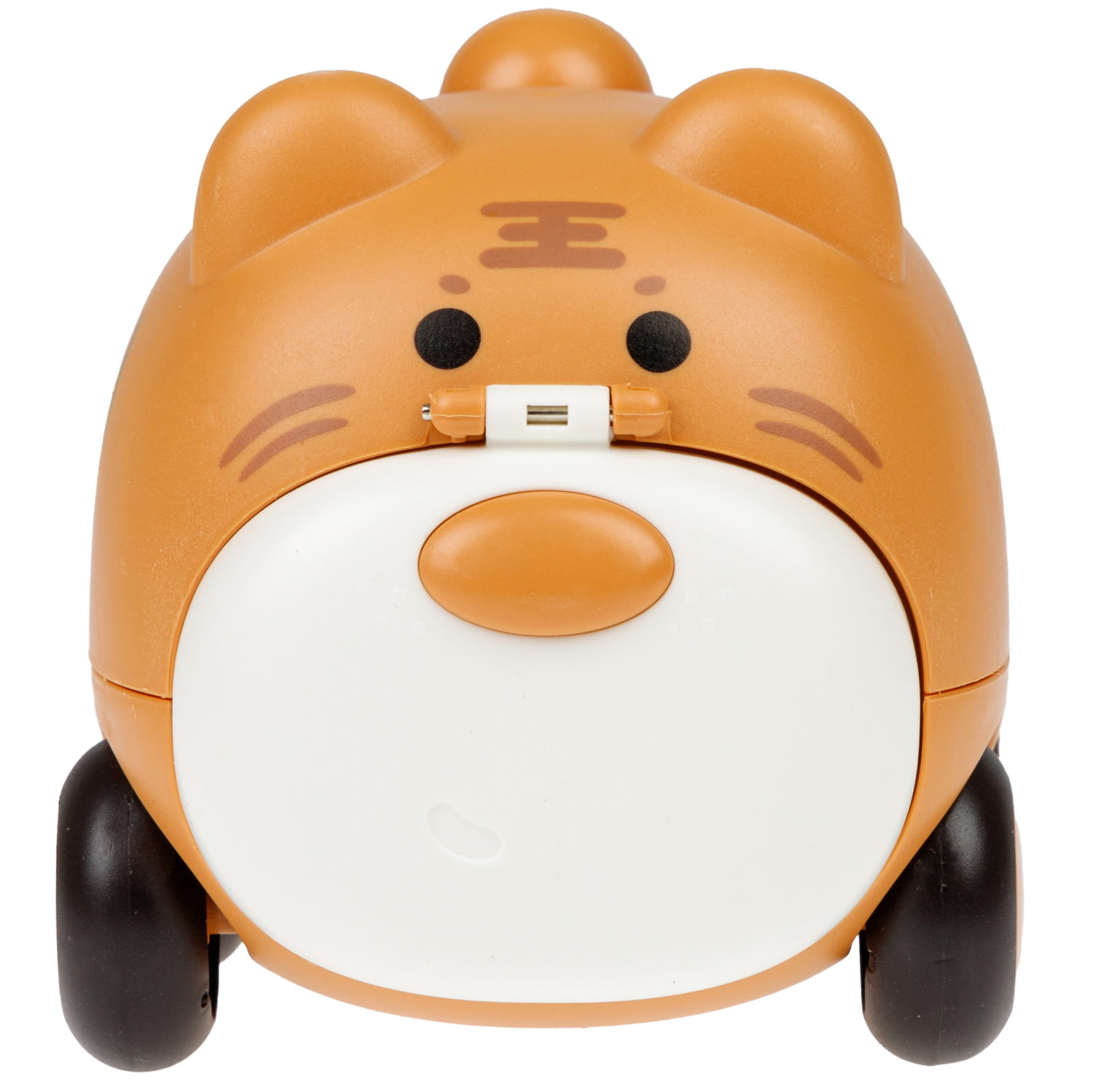 Тигр игрушка-катапульта с детёнышем 1TOY УБЕГАЙ-КА