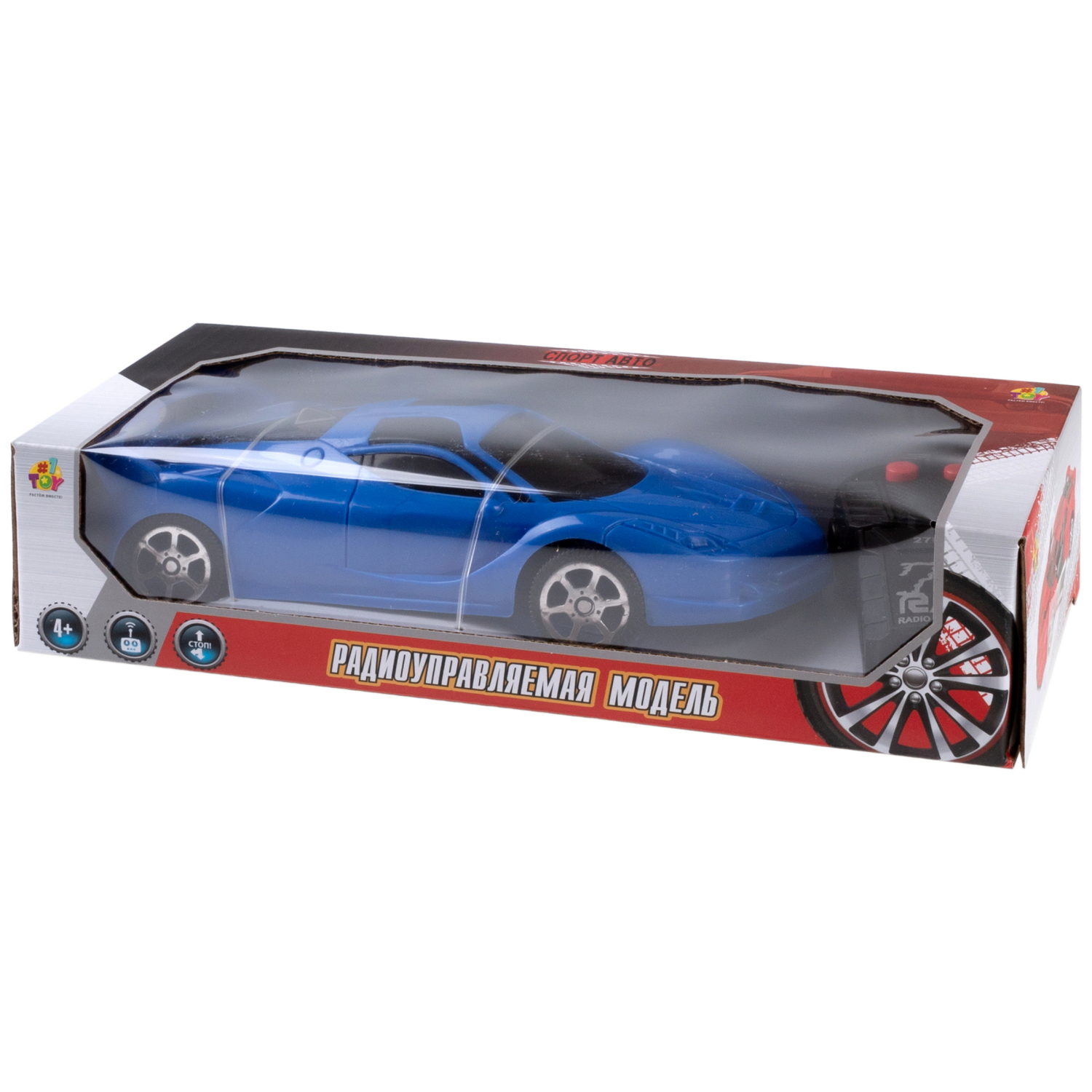 Машинка на пульте управления 1TOY Спортавто