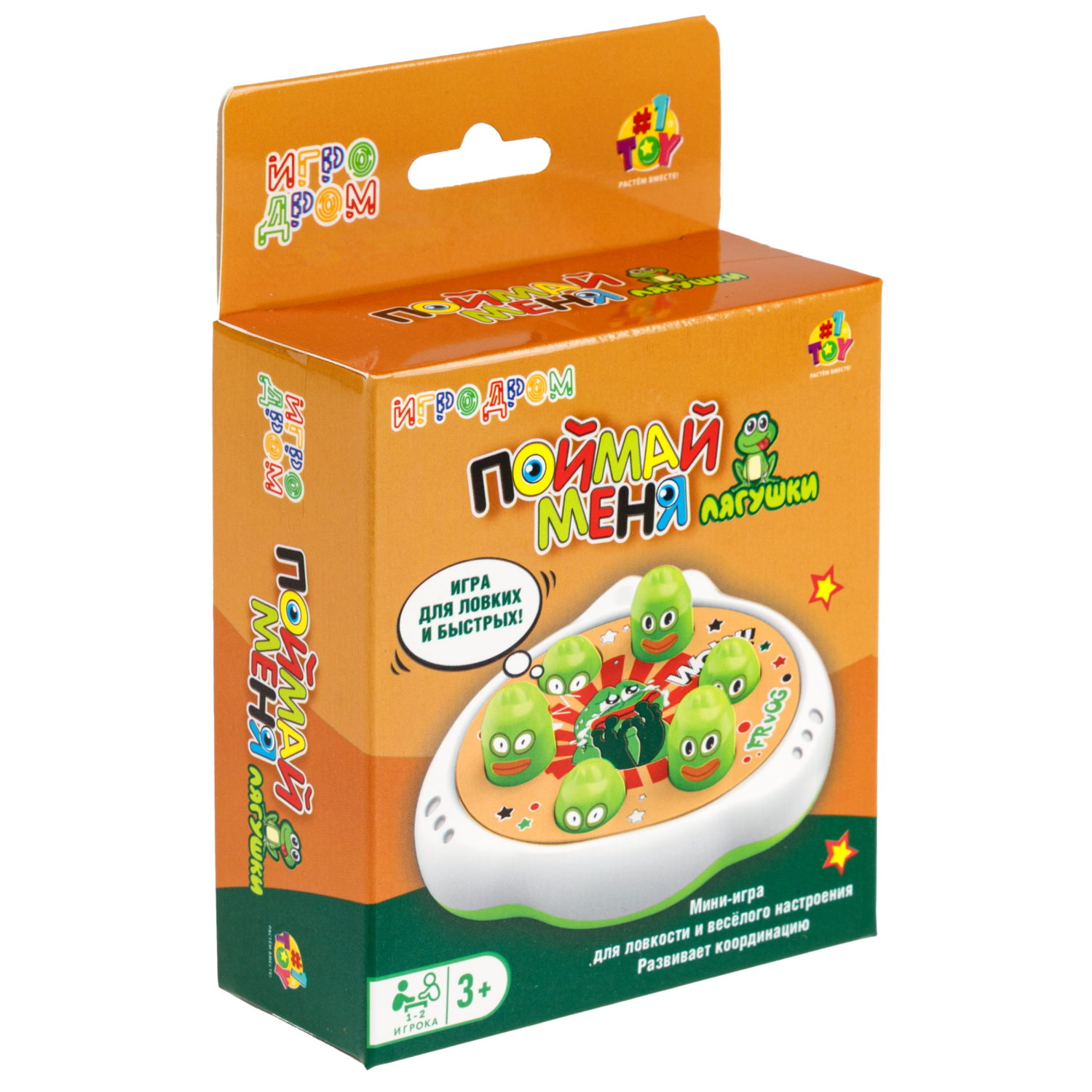 Настольная игра 1TOY Игродром Поймай меня, мини, в ассортименте