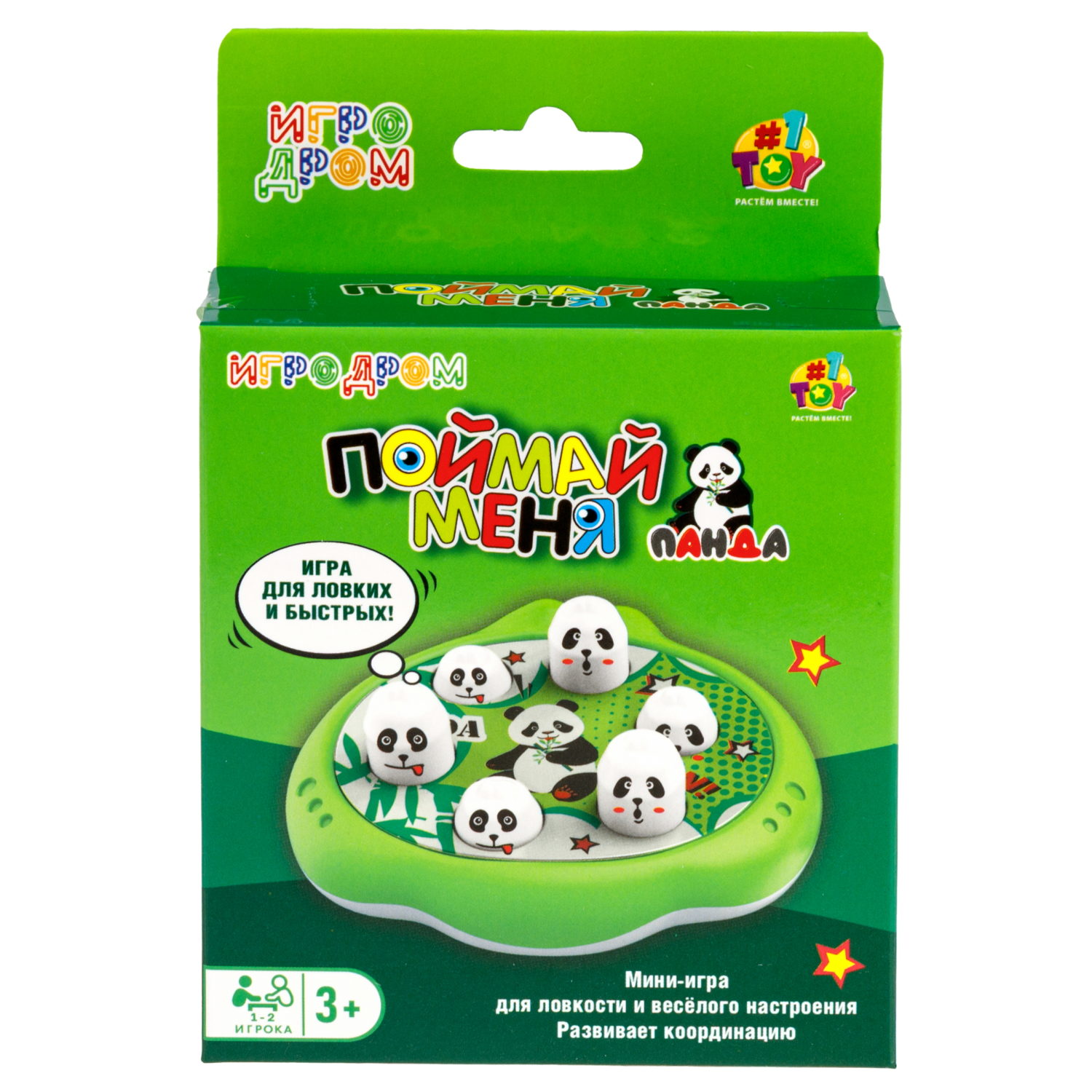 Настольная игра 1TOY Игродром Поймай меня, мини, в ассортименте