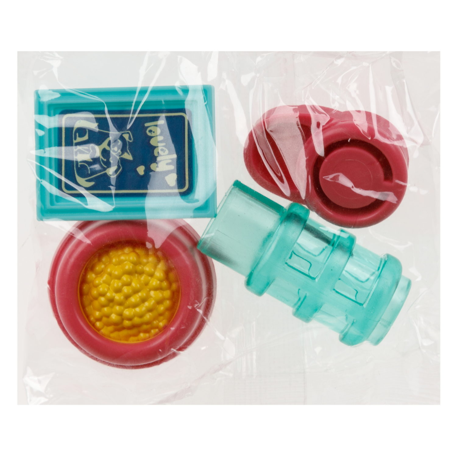 1TOY игровой набор Собачка с аксессуарами, в шаре, 6 видов в ассортименте