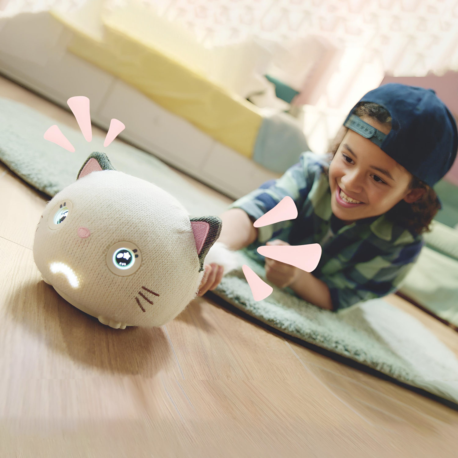 Интерактивная игрушка котик 1TOY Purro Мурро, разговаривающая, музыкальная, поющая, танцующая, умный питомец