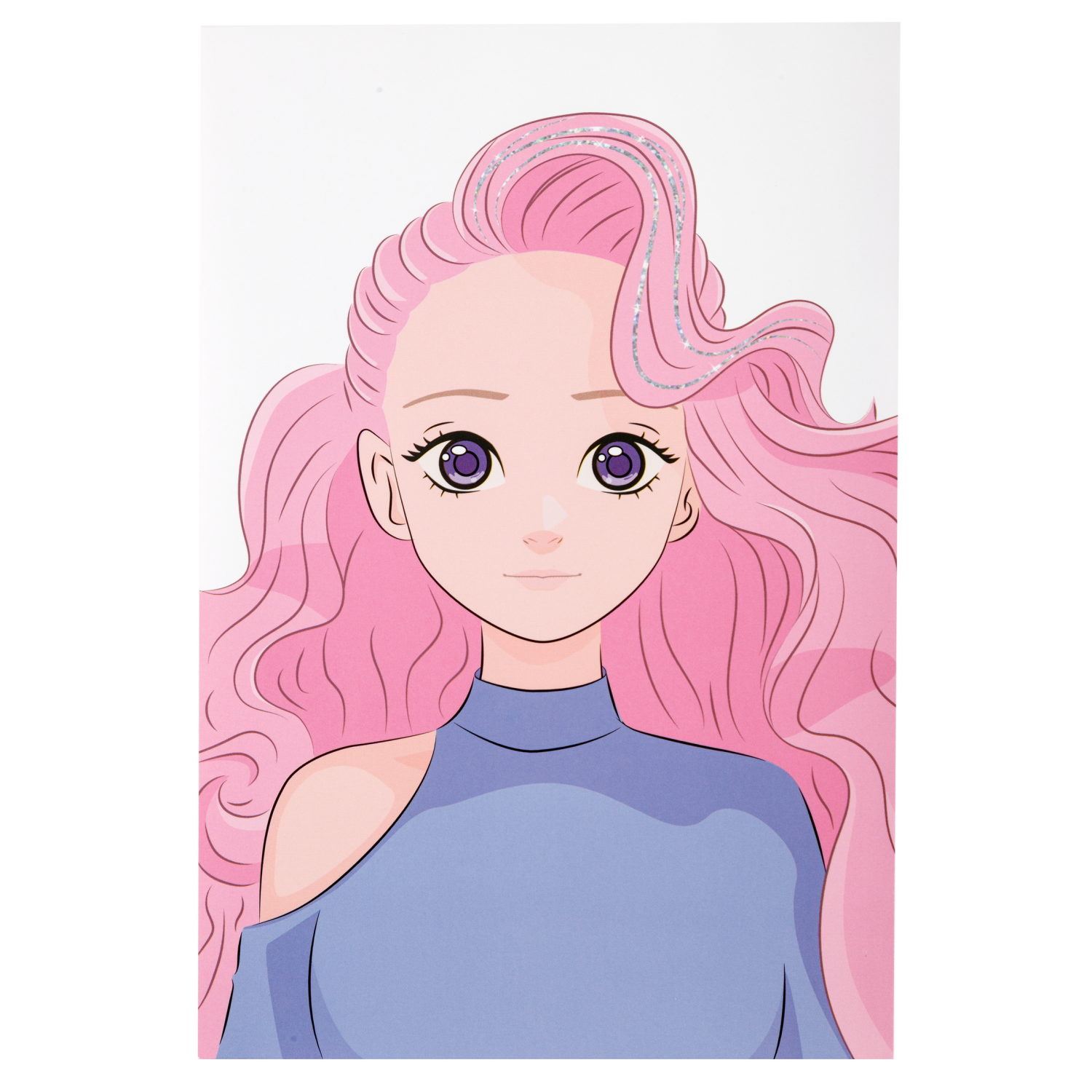 Lukky Beauty Book#1 палетка с зеркалом + альбом с уроками, школа макияжа, 20 цветов