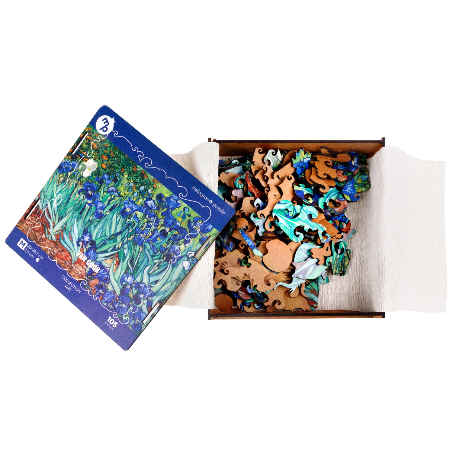 Пазлы Collection Art Винсент Ван Гог Ирисы, 105 деталей