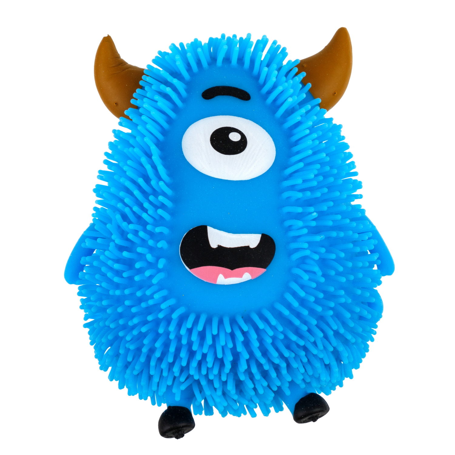 Игрушка-антистресс для рук 1toy Йо-Ёжики, "Монстр" 10 см, со светом, 4 вида в ассортименте