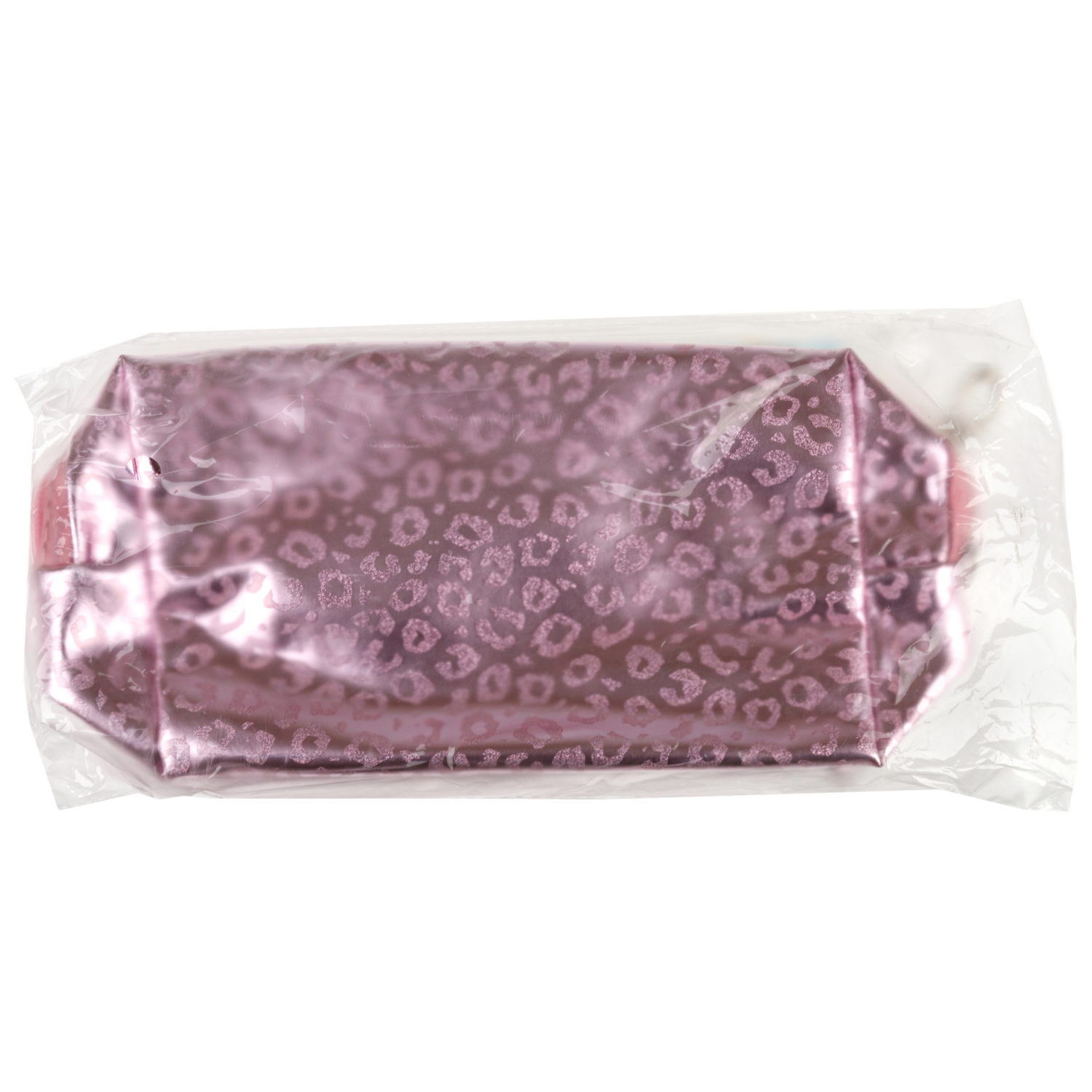 Косметичка блестящая,с леопардовым принтом Lukky Shiny Leo, 18*10*7 см