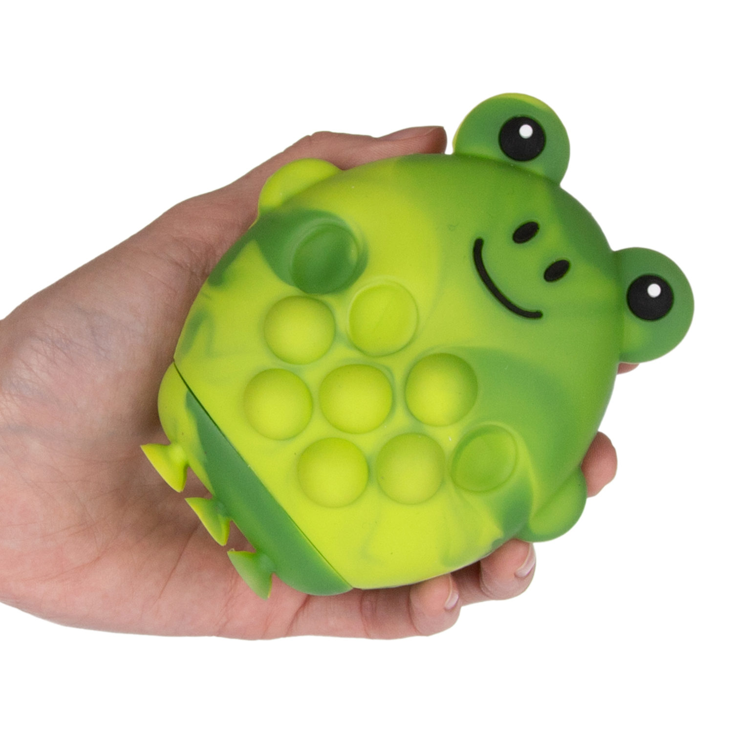 1TOY Жмяка Hit Pop It "Животные" 11х9х5 см, 5 видов на присосках в ассортименте