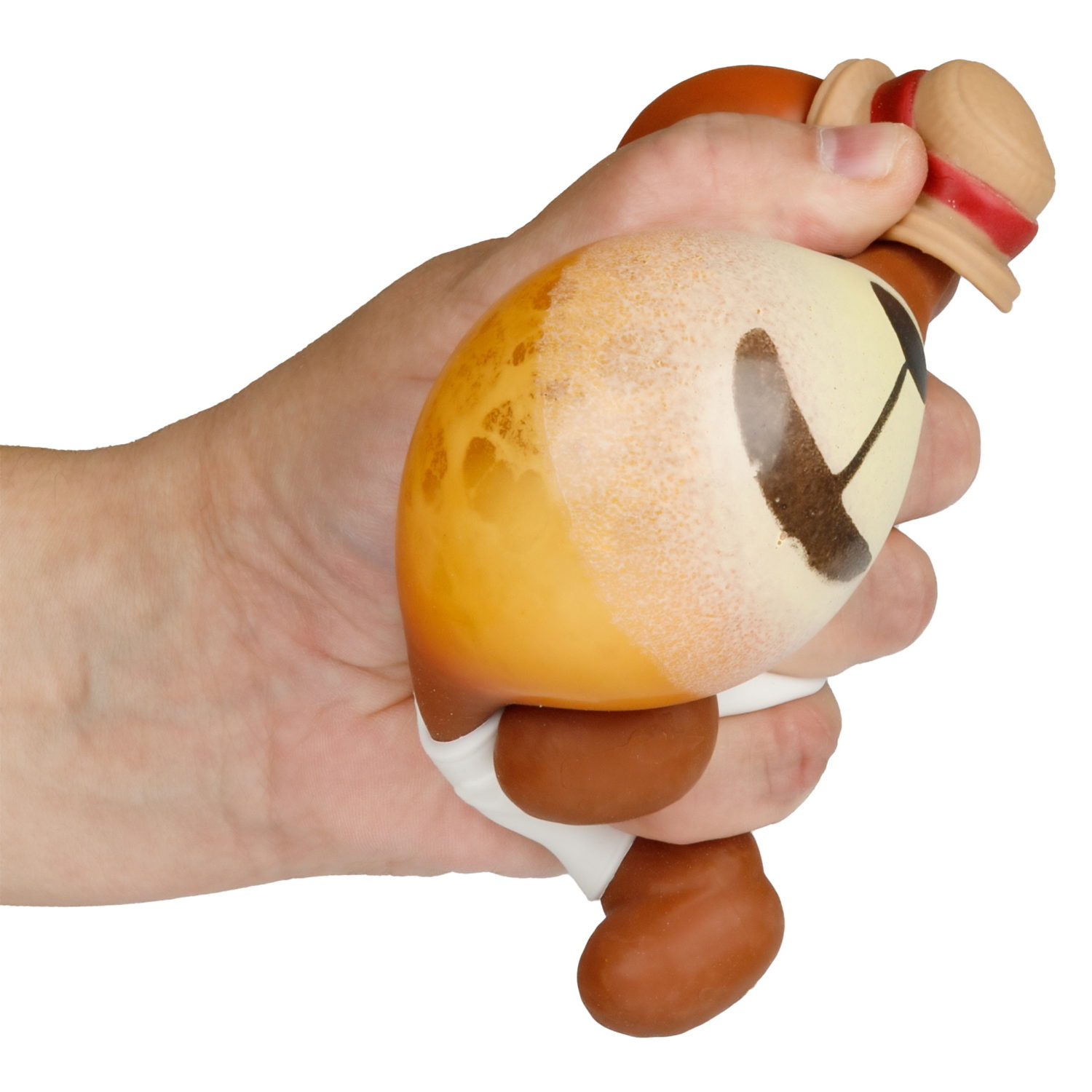 Антистресс-игрушка 1TOY Крутой замес медведь в костюме, 15х11 см