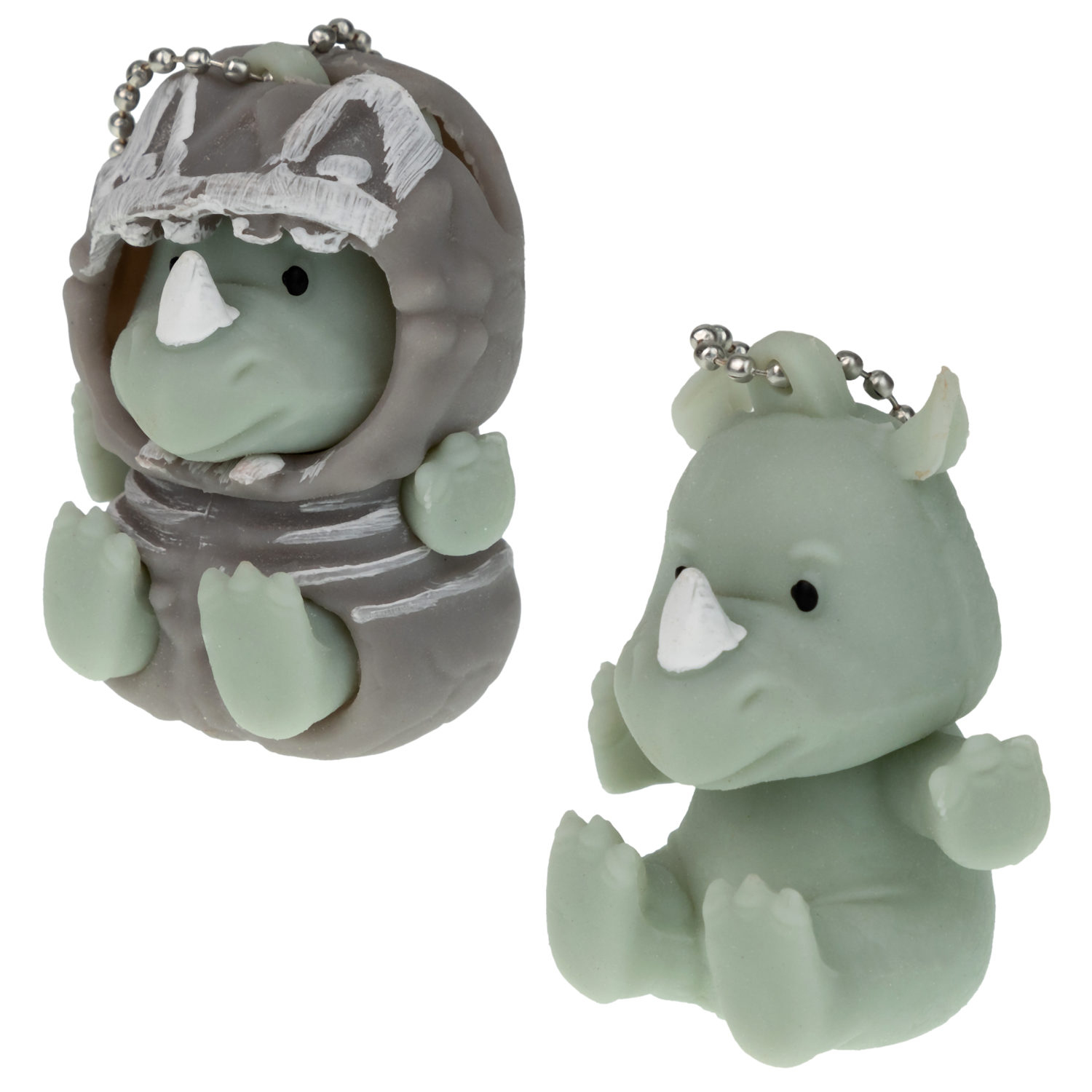 Игрушка антистресс для рук 1TOY Маскарад для зверят, мягкая, резиновая, сквиш, жмякалка, мялка, брелок детский, для взрослого, 12 видов в ассортименте