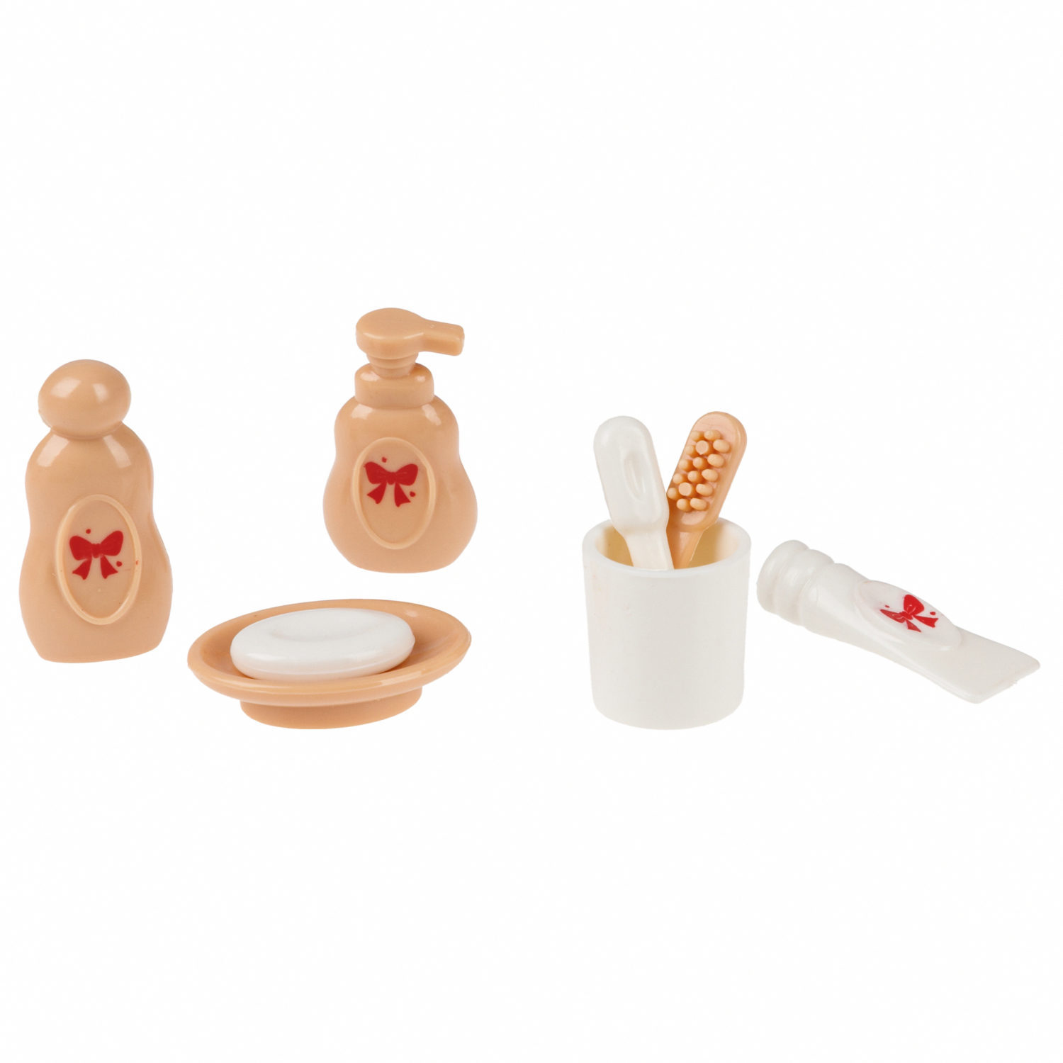 Игровой набор 1TOY Мой маленький мир Ванная, 12х19х15