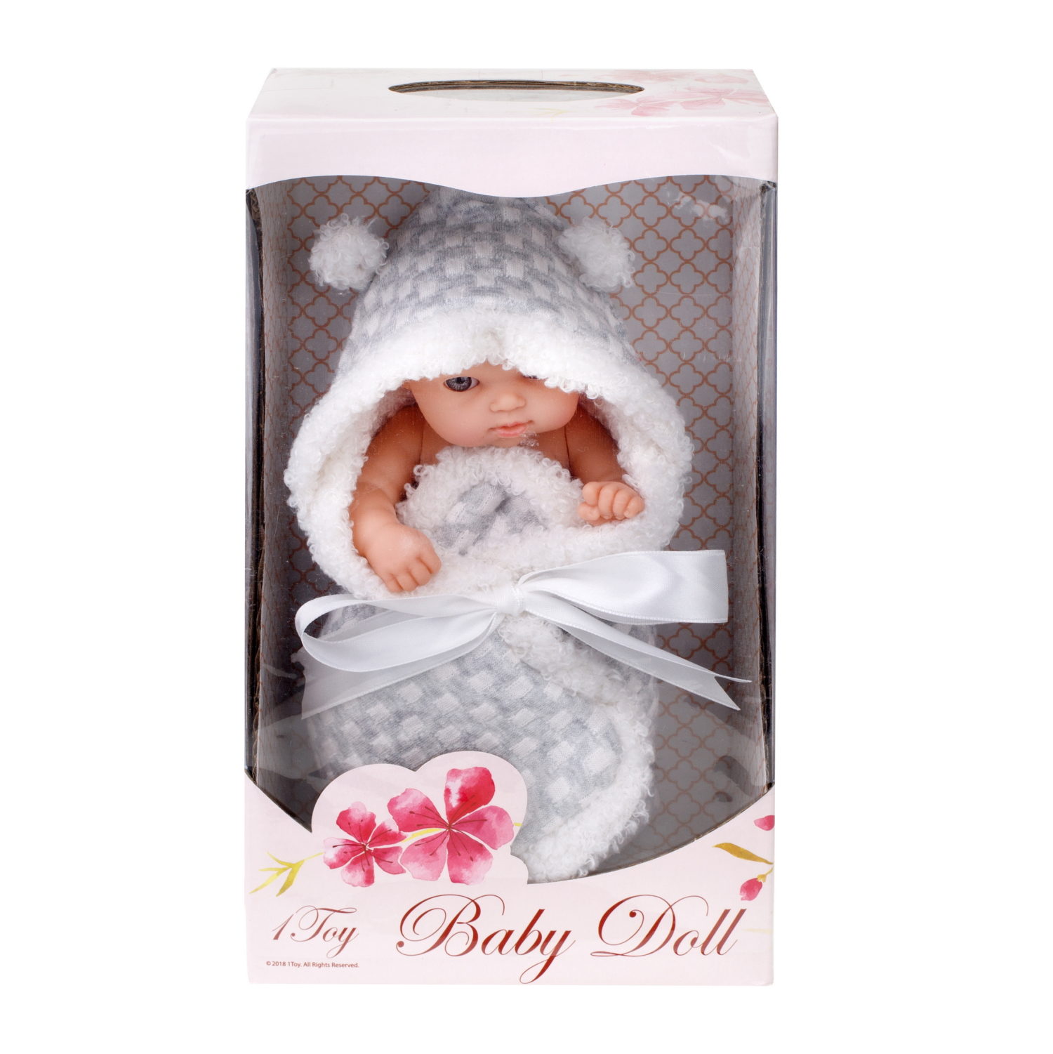 Пупс в голубом конверте 20 см