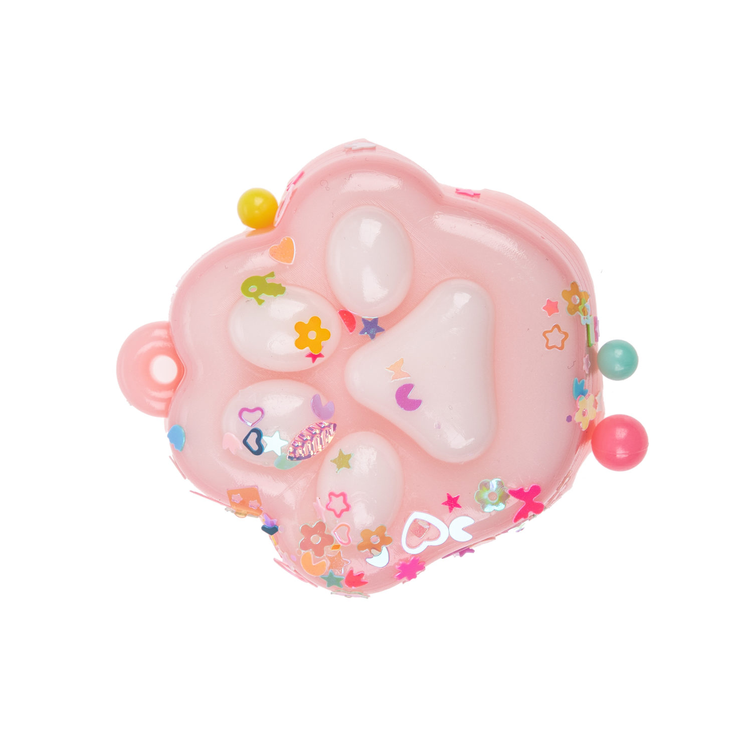 1toy Жмяка лапка-антистресс 4 шт. в ассорт. 6*6,5 см