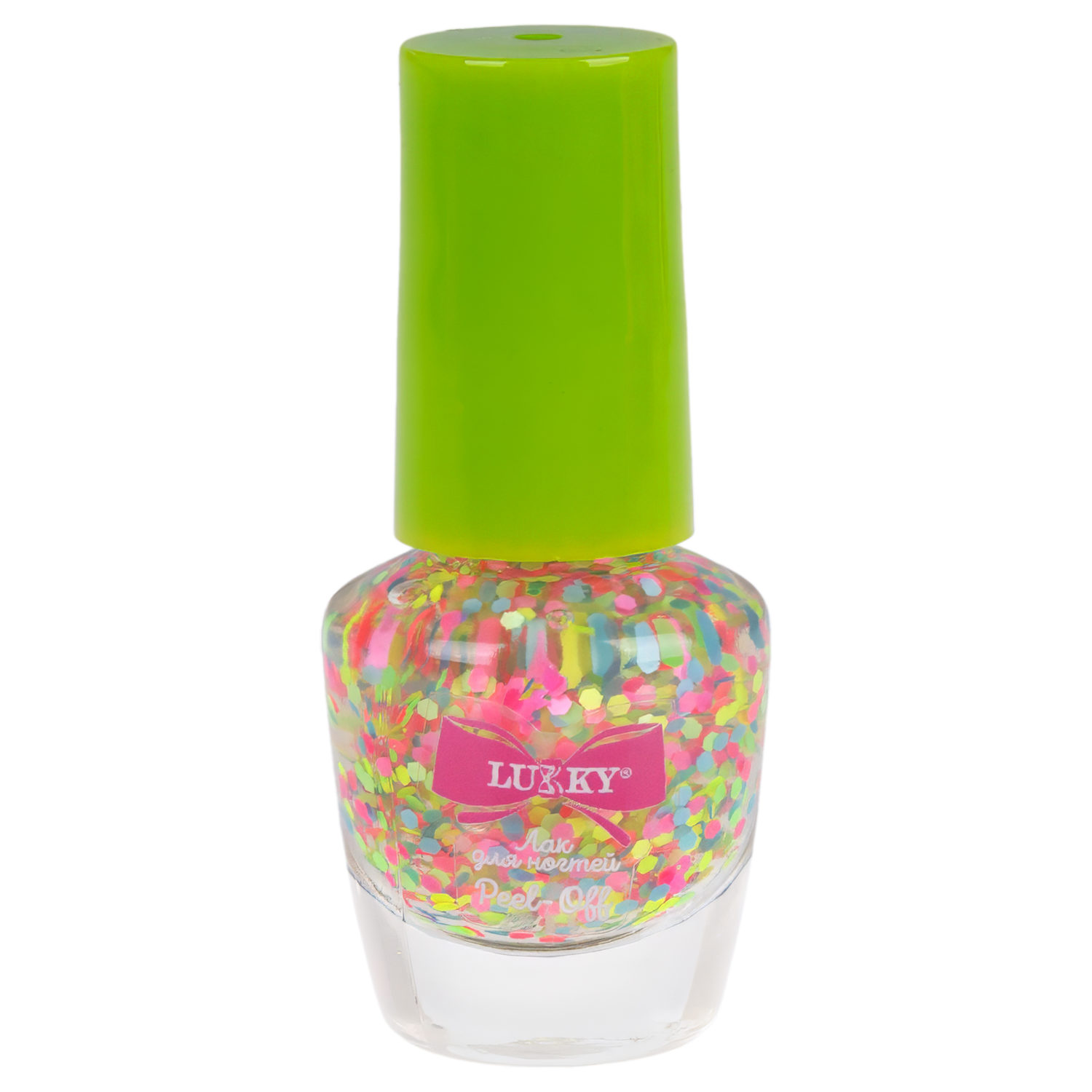 Детский лак для ногтей Lukky peel-off золотисто-голубой микс, с ванильным ароматом, 3,5 мл