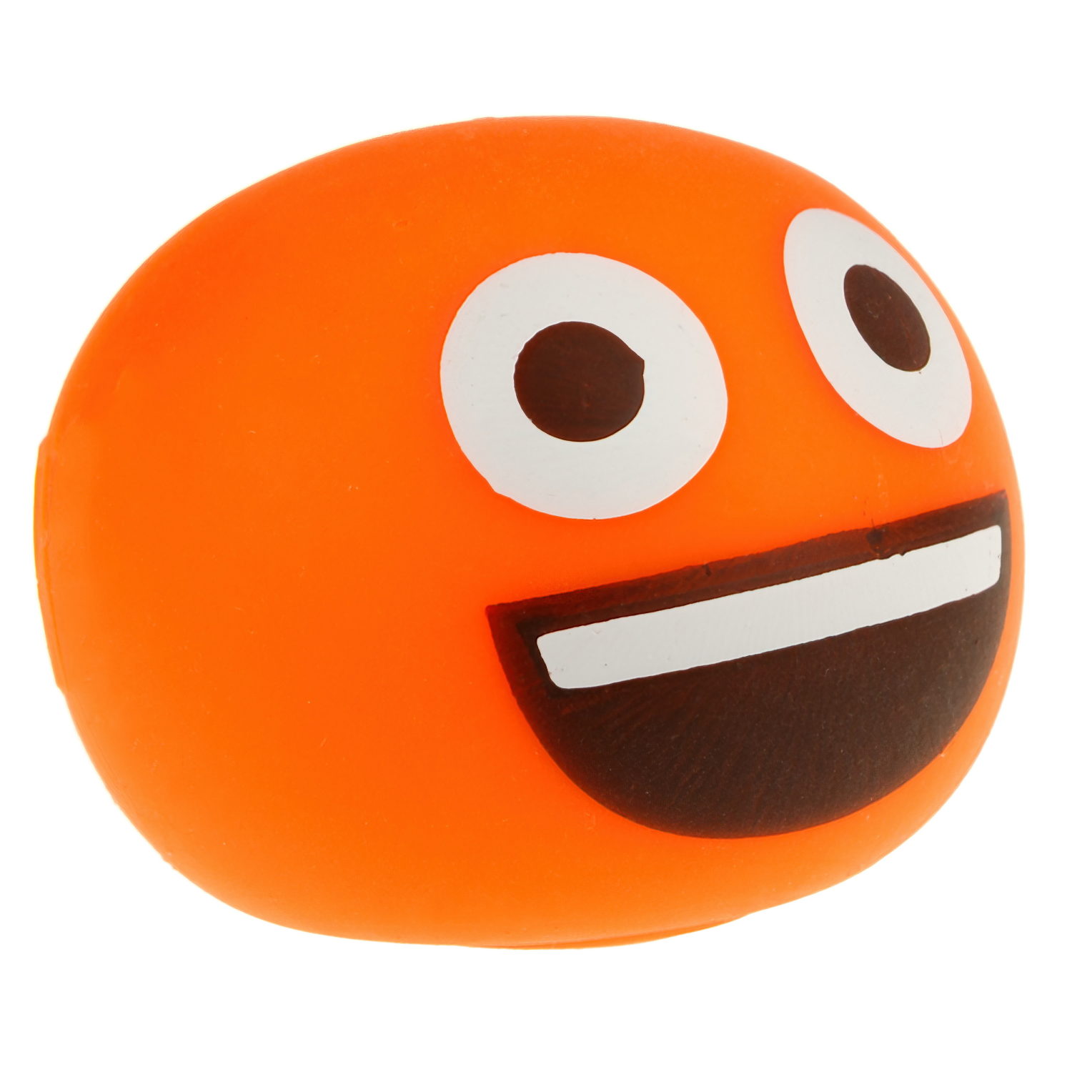 1TOY Крутой замес, игрушка-антистресс, шар смайлики 6 см, 4 вида в в ассортименте, 1 шт.