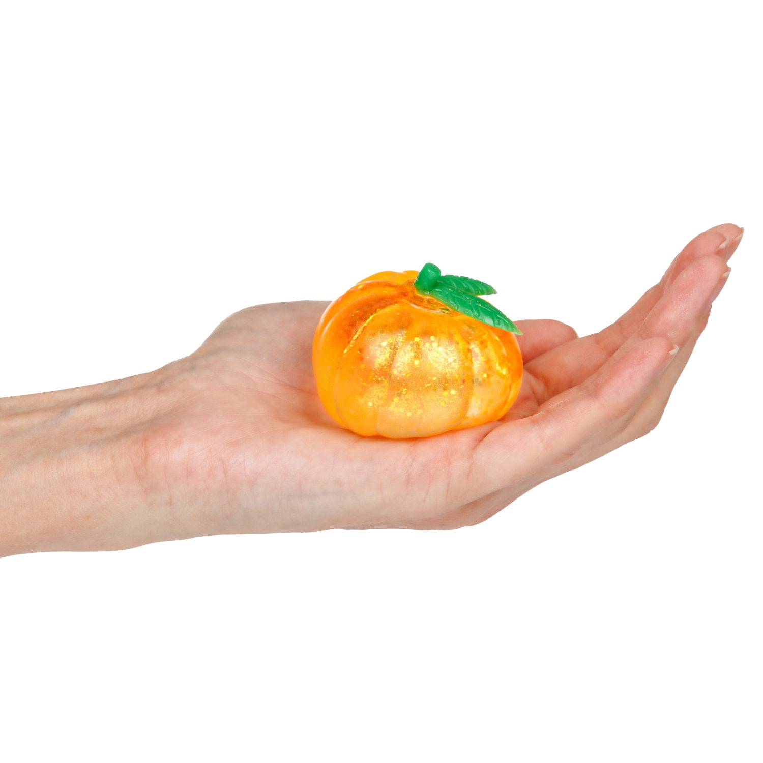 Игрушка-антистресс 1TOY Крутой замес «Супергель» мандарин 5,5*5,5 см