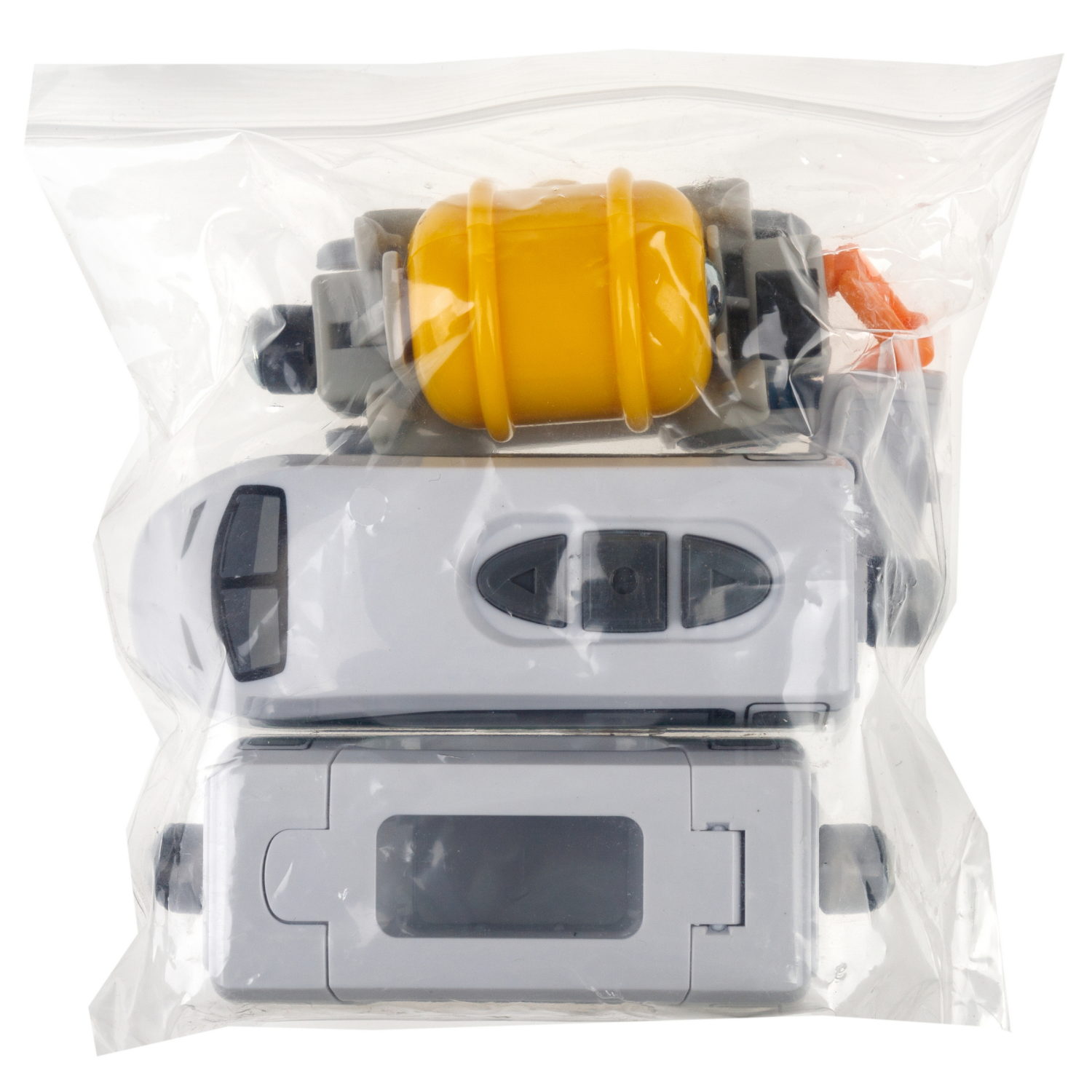 Деревянная железная дорога 1TOY GOODOK "Космопорт" с электропоездом и аксессуарами, 89 деталей