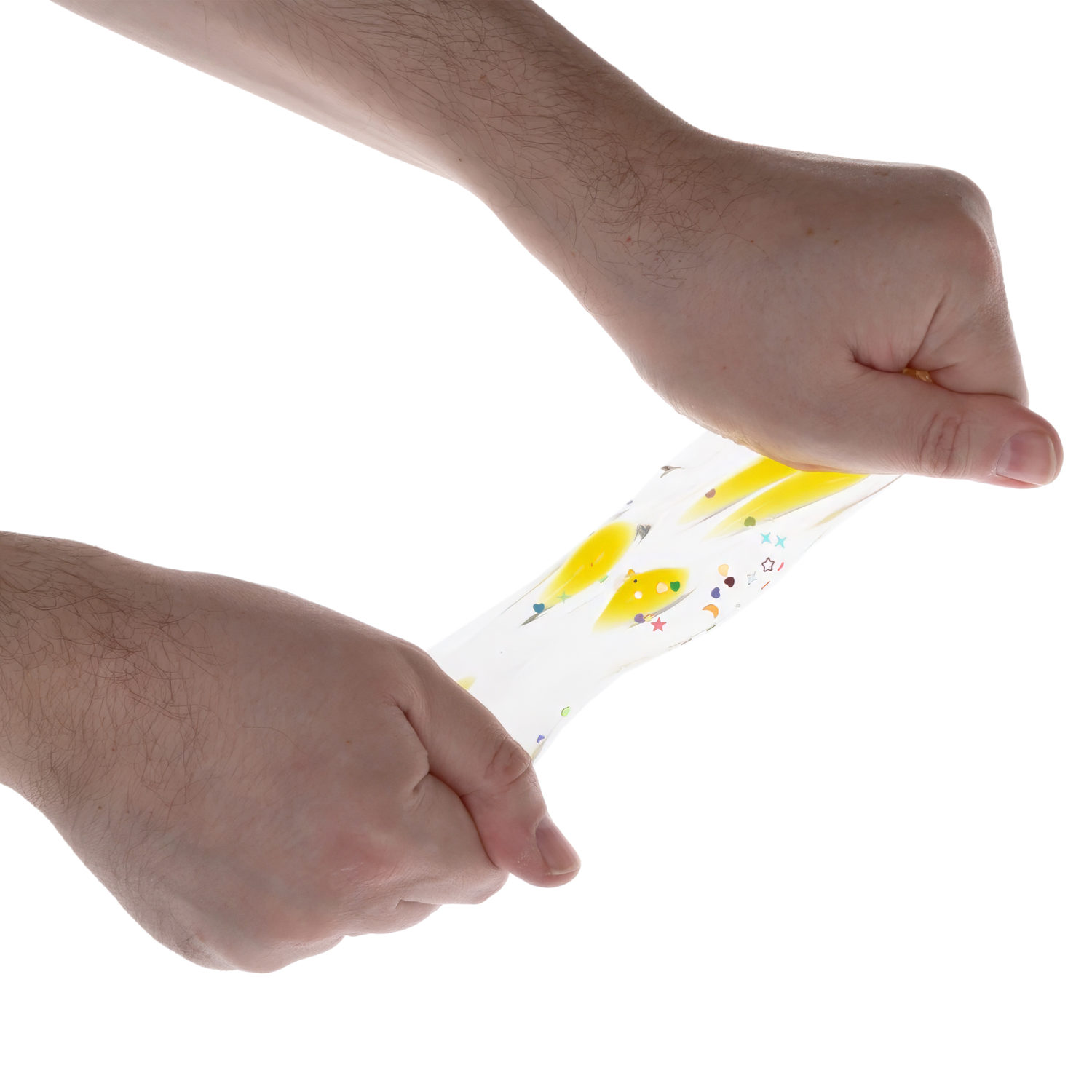 Таба лапа прозрачная 1TOY Крутой замес, 6,5х3 см, в ассортименте