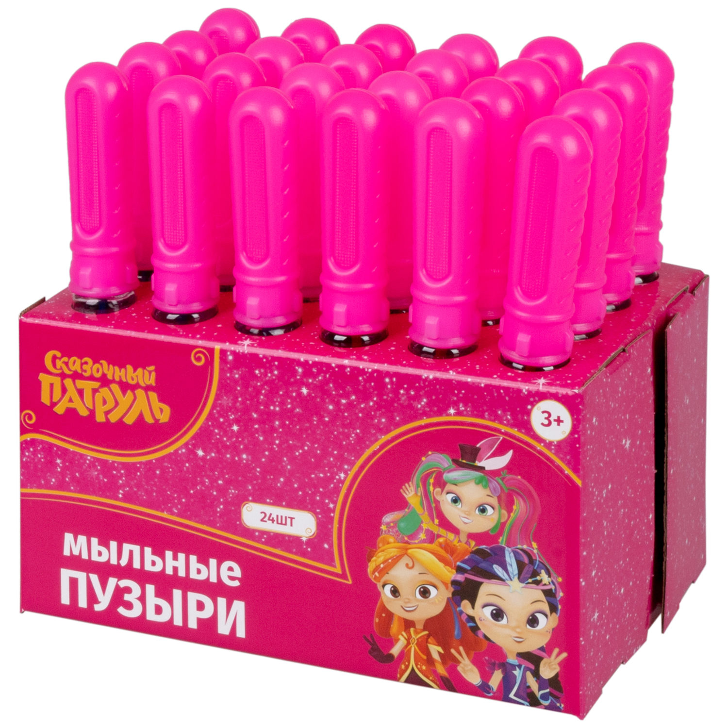Мыльные пузыри 1TOY Сказочный патруль, 60 мл