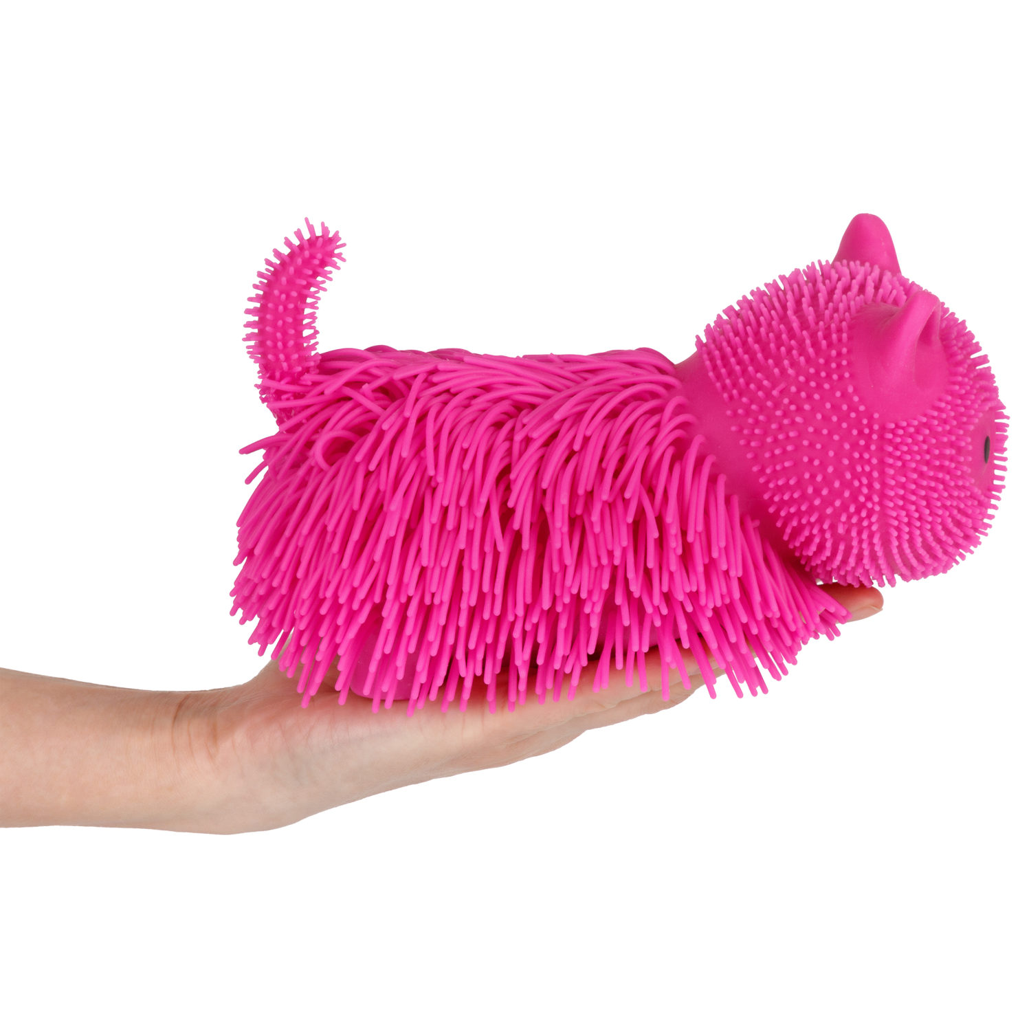 Игрушка-антистресс для рук 1toy Йо-Ёжики, "Кот" 20 см, 4 цвета в ассортименте